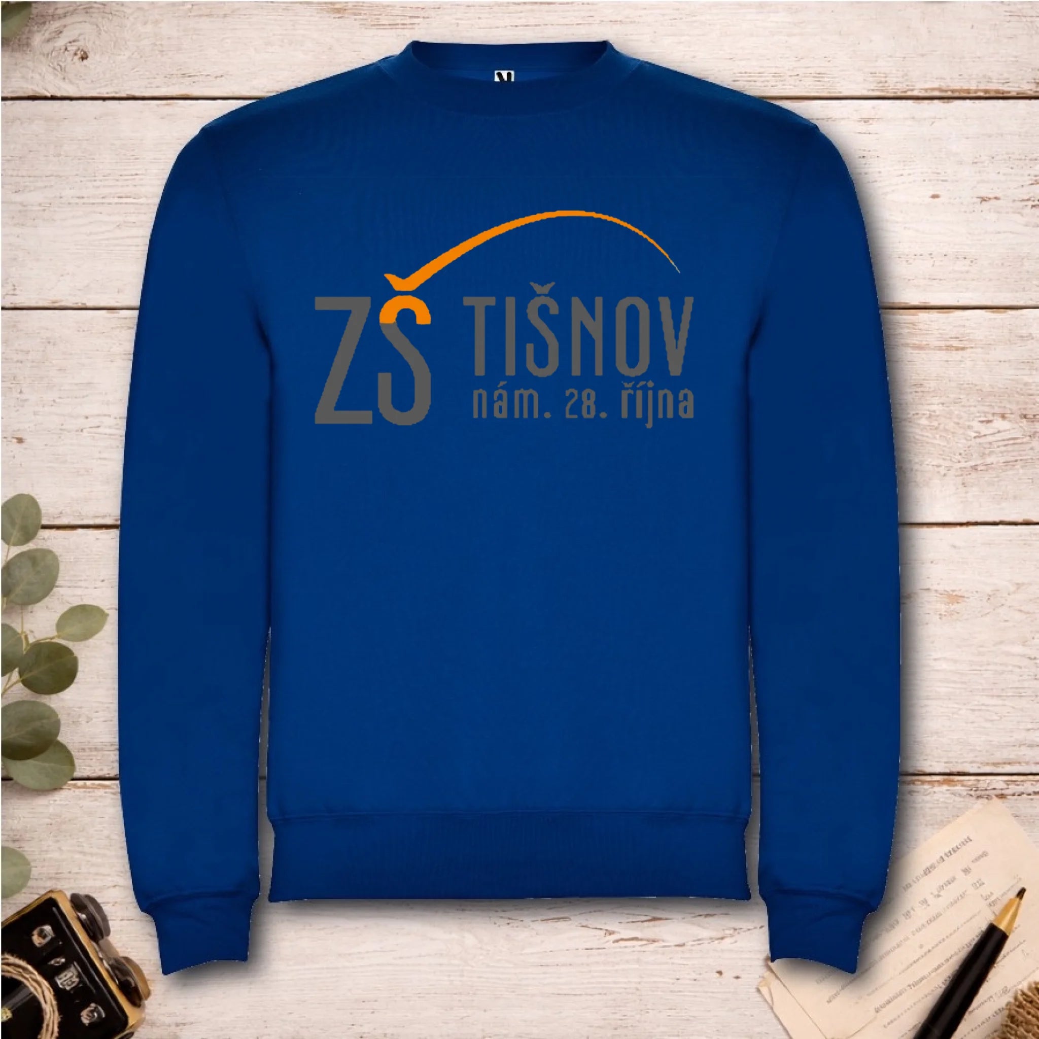 ZŠ Tišnov dospělé velikosti mikina bez kapuce unisex