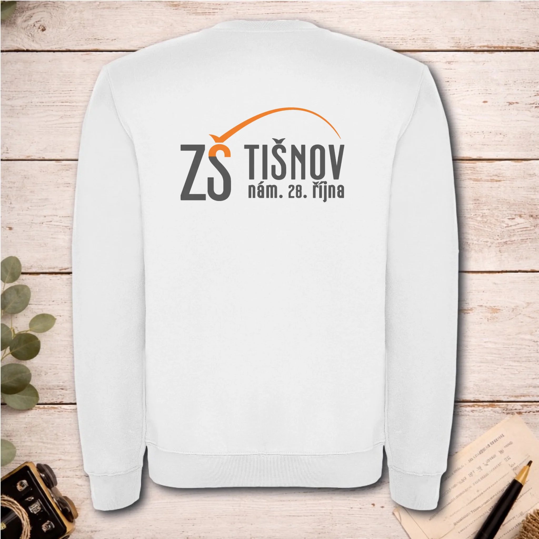 ZŠ Tišnov dospělé velikosti mikina bez kapuce unisex