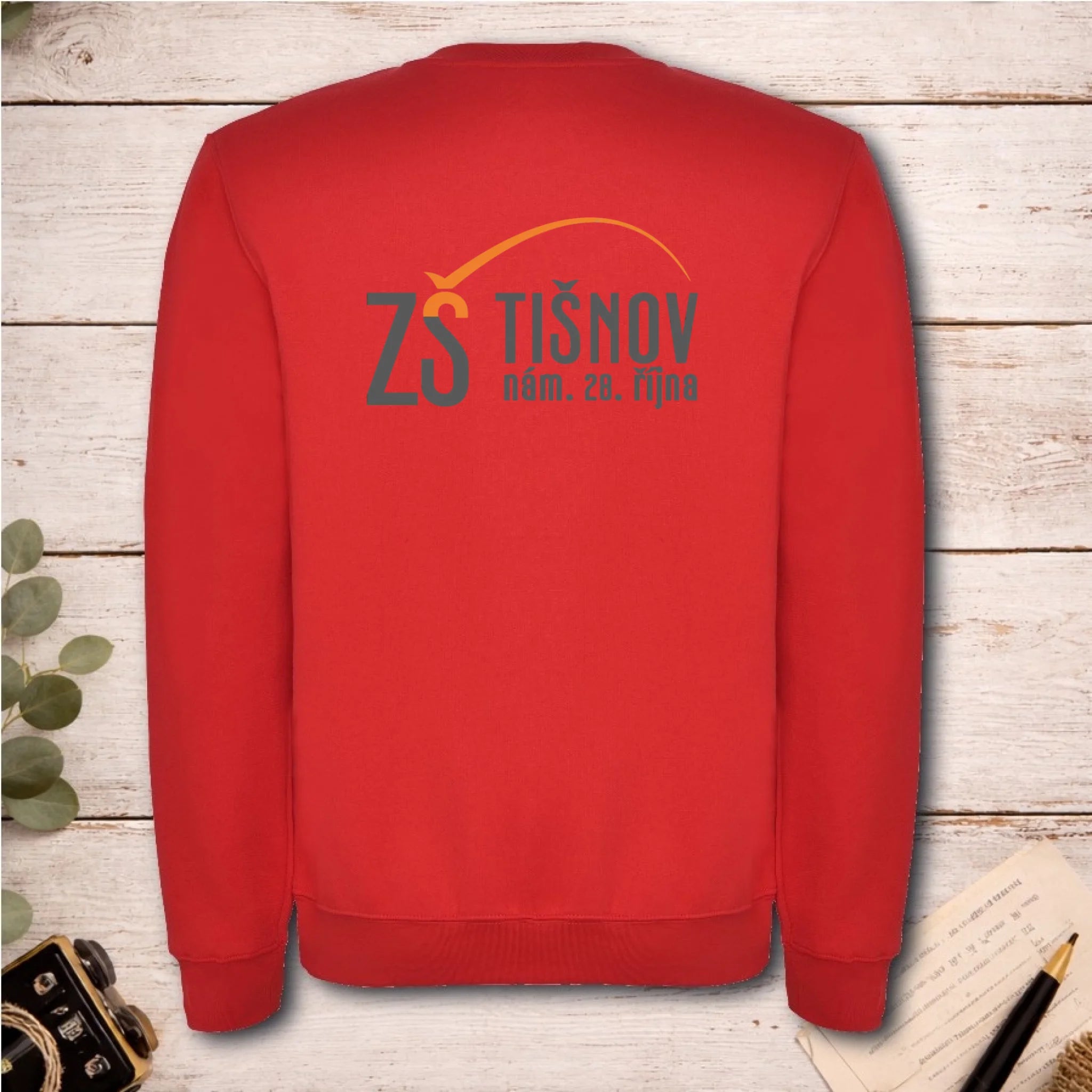 ZŠ Tišnov dospělé velikosti mikina bez kapuce unisex