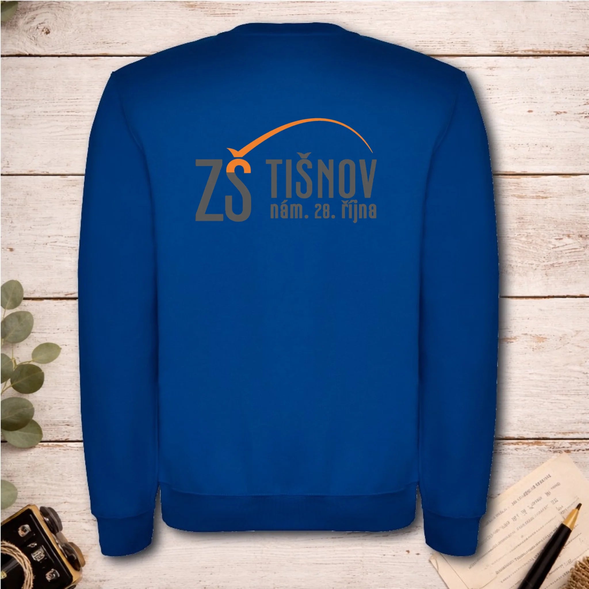 ZŠ Tišnov dospělé velikosti mikina bez kapuce unisex