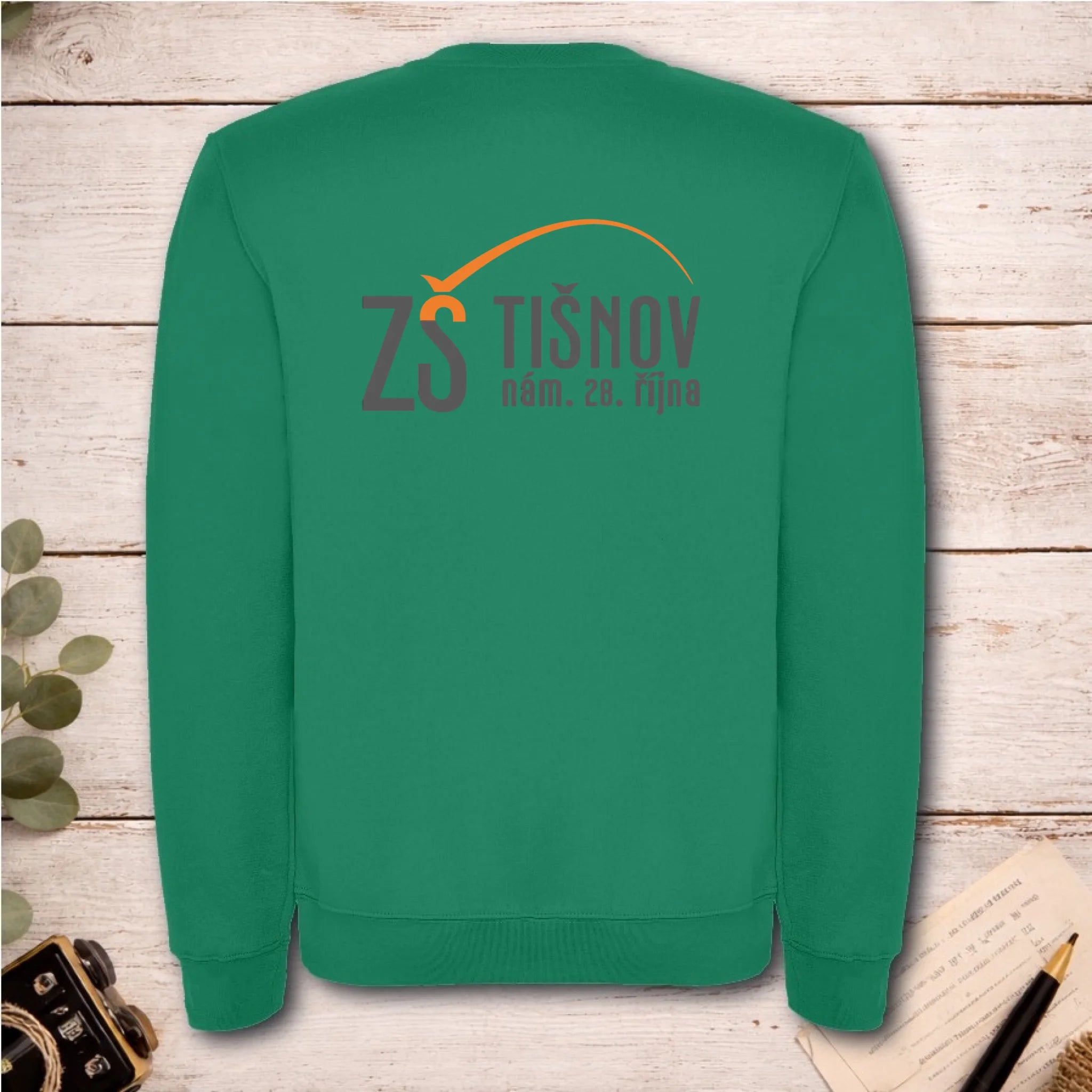 ZŠ Tišnov dospělé velikosti mikina bez kapuce unisex