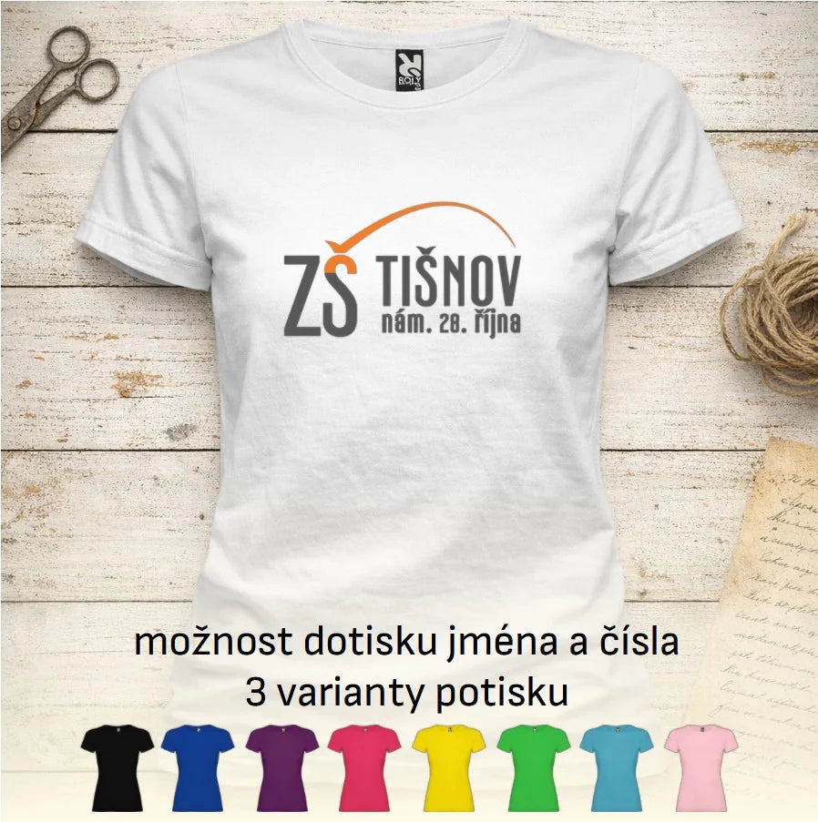 ZŠ Tišnov dámské tričko