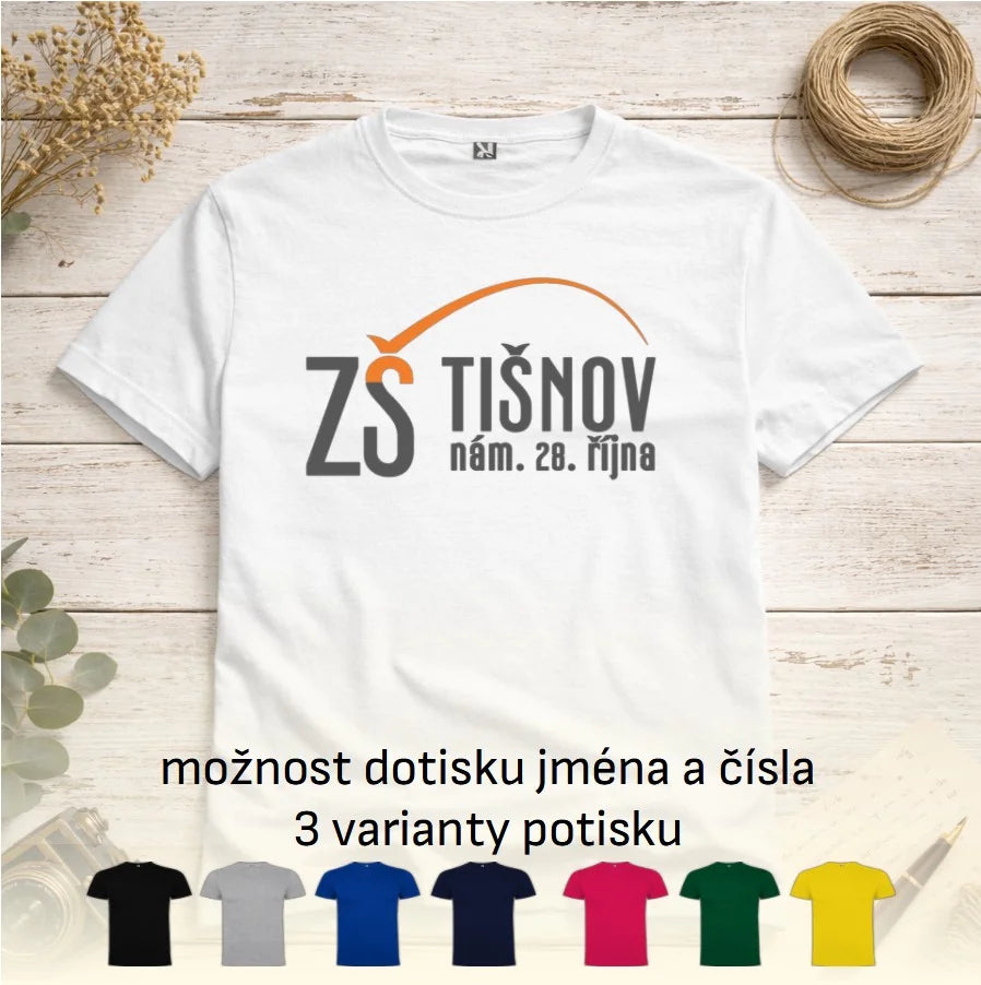 ZŠ Tišnov chlapecké tričko