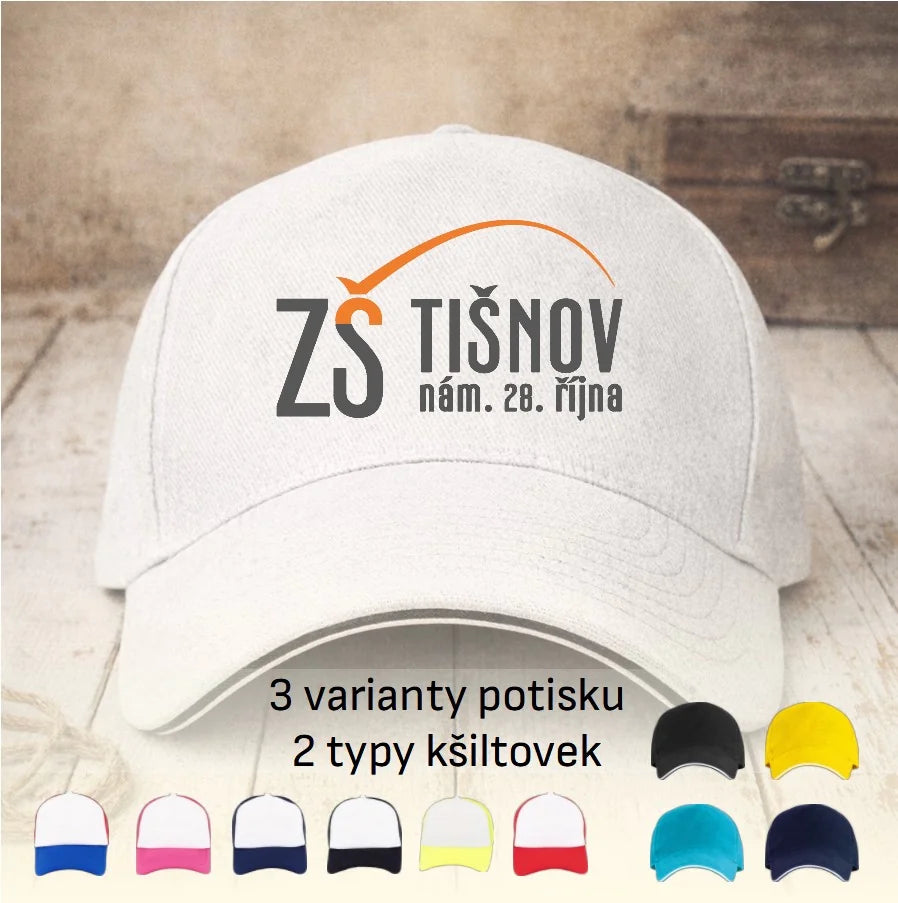 ZŠ TIŠNOV kšiltovka