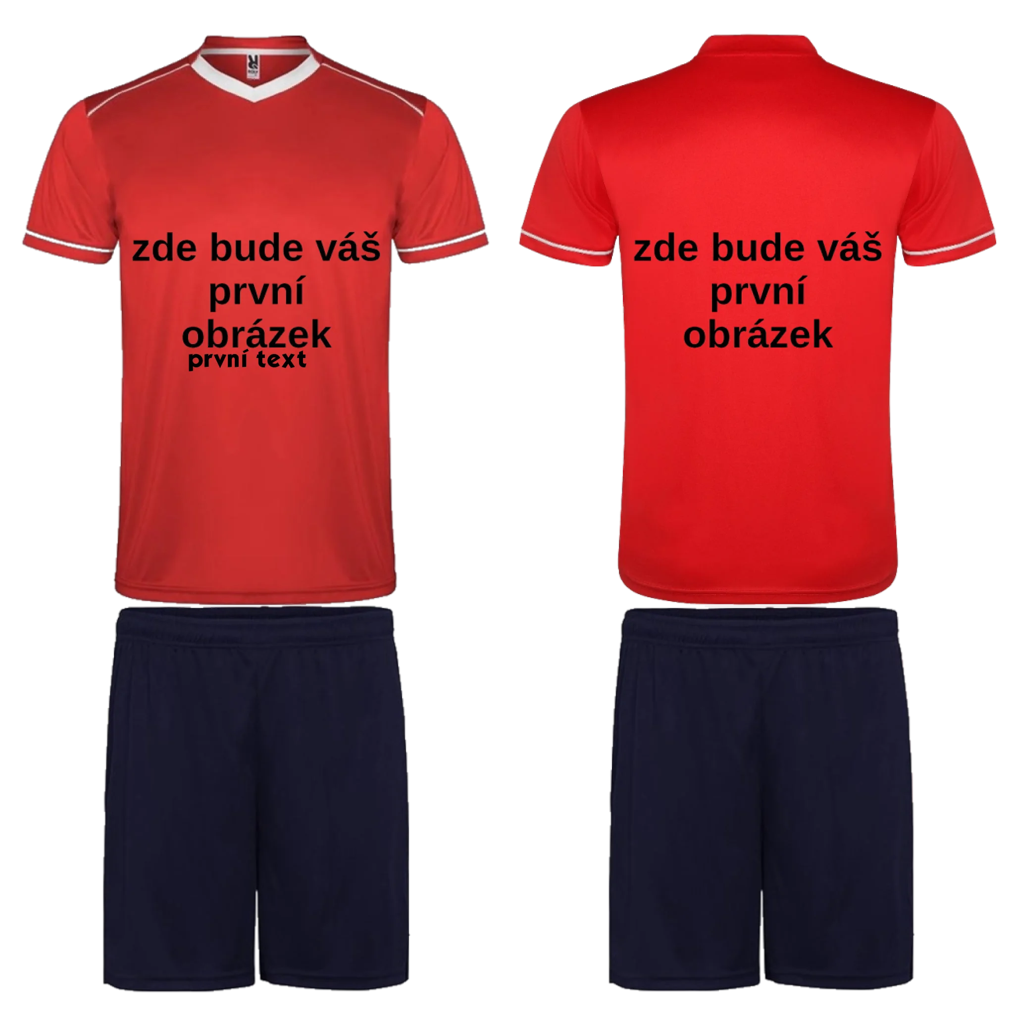 Sportovní dres UNITED Sportovní dres UNITED červená námořnická modrá