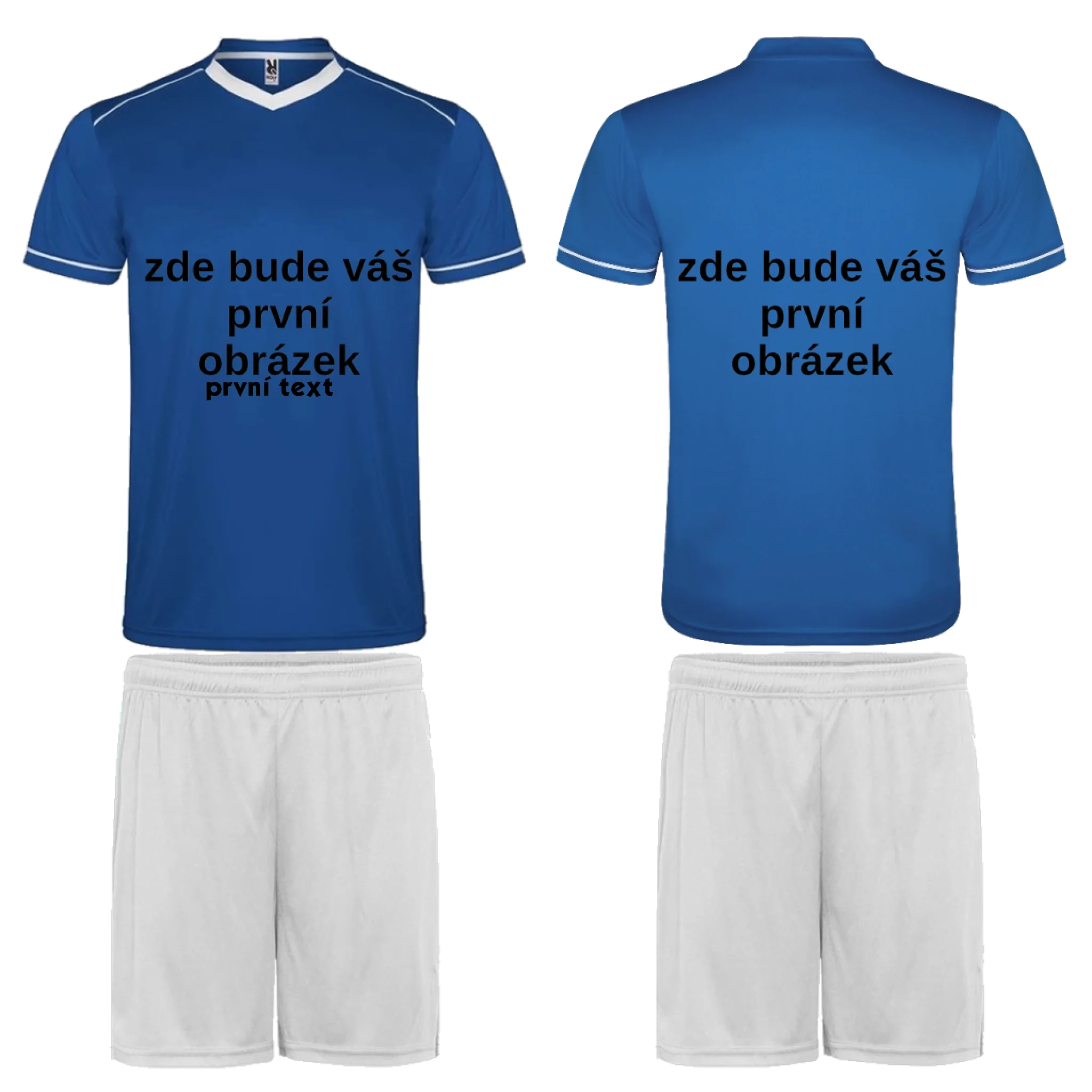 Sportovní dres UNITED Sportovní dres UNITED modrá bílá