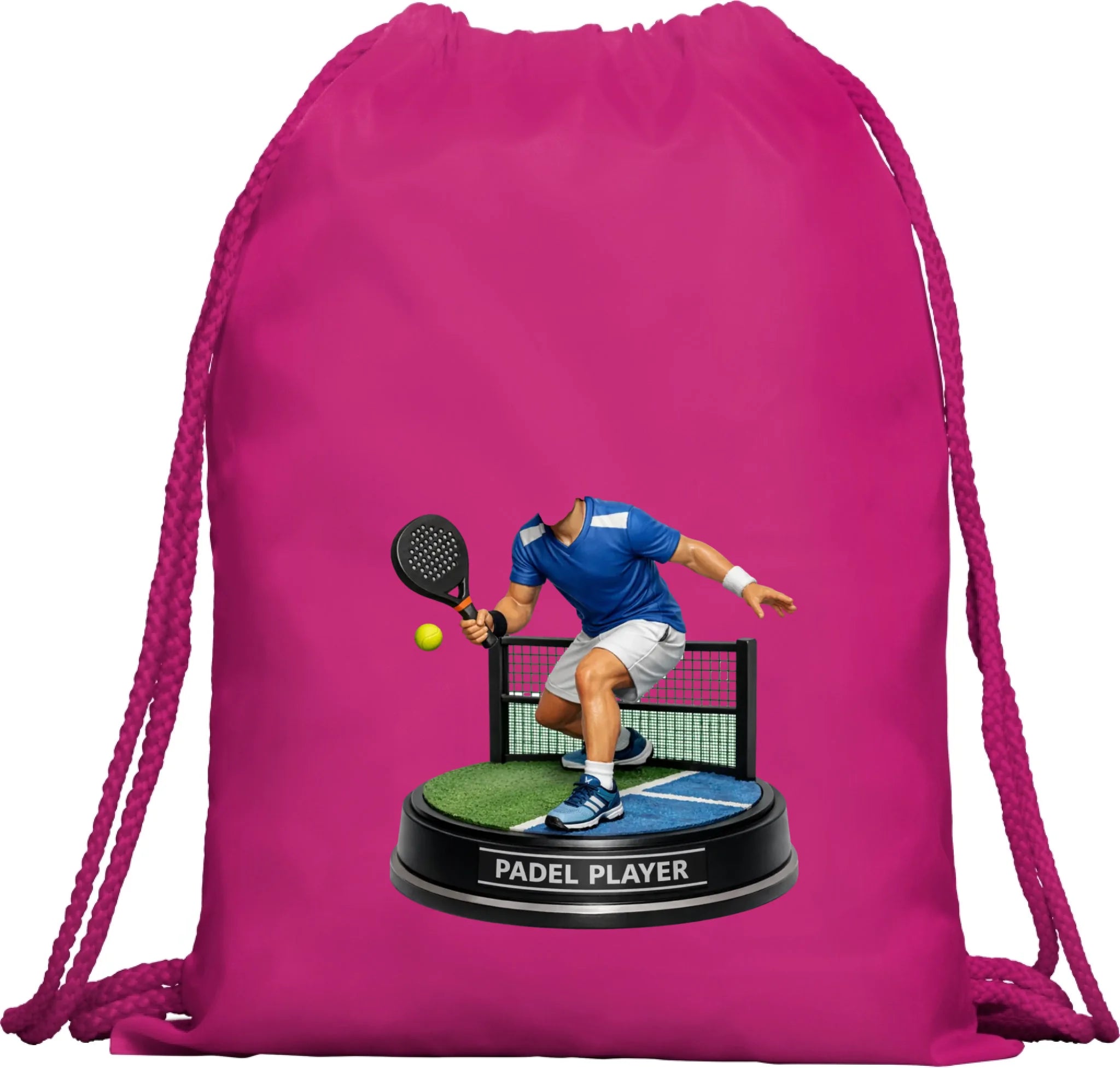 BATOH nebo TAŠKA s motivem PADEL (s vlastní fotkou) Multifunkční batoh KAGU růže 35x45 cm