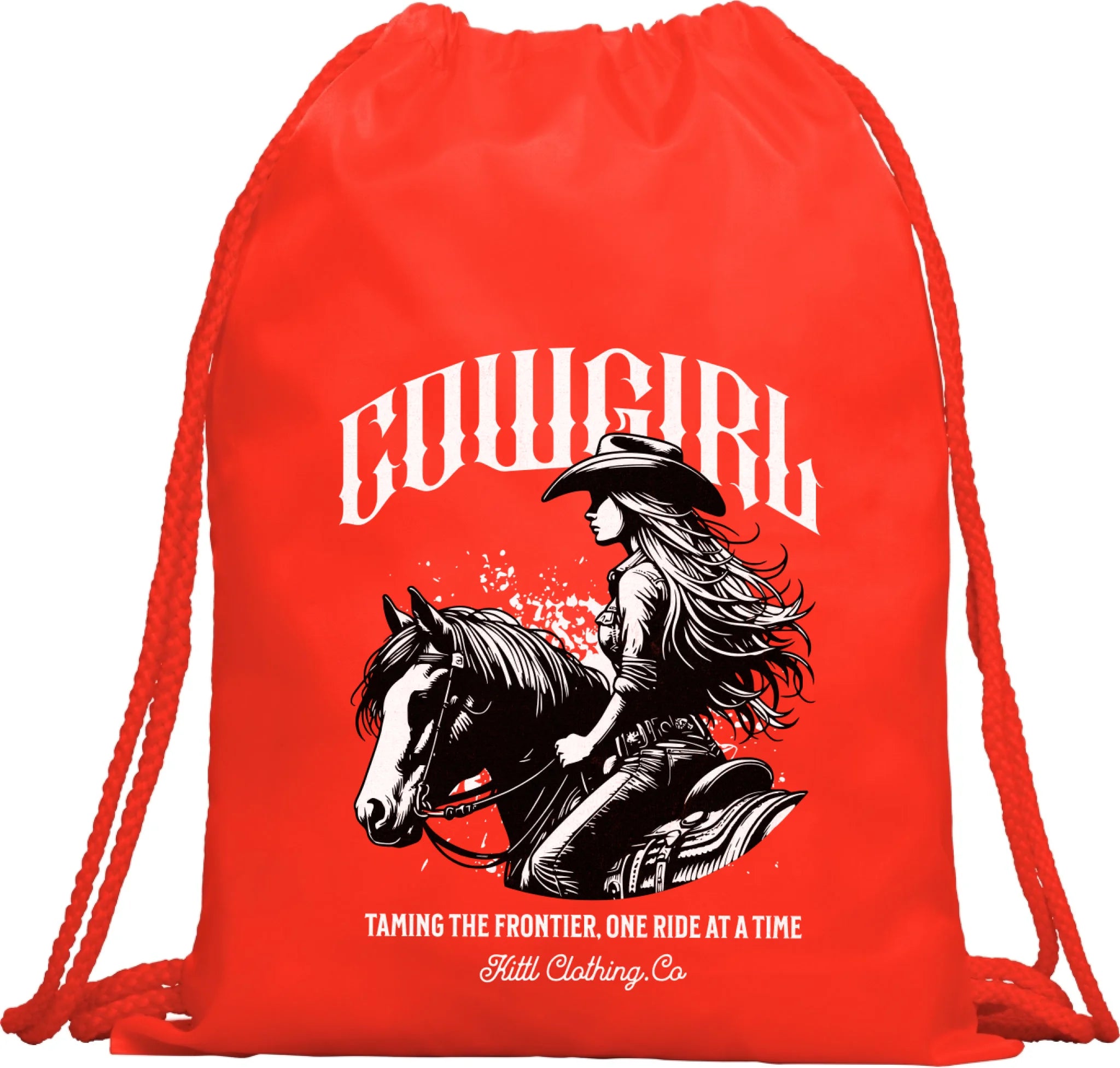 COWGIRL (výběr ze 5 motivů) batoh, taška Multifunkční batoh KAGU červená 35x45 cm