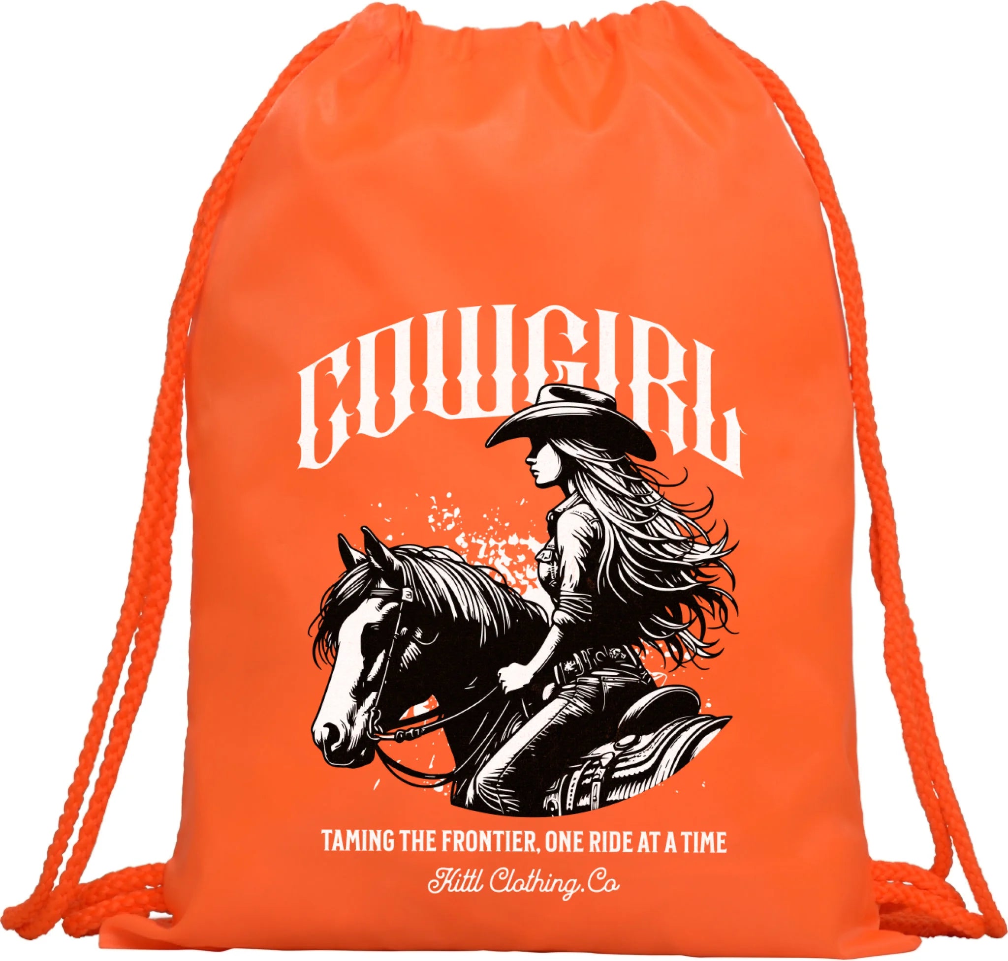 COWGIRL (výběr ze 5 motivů) batoh, taška Multifunkční batoh KAGU oranžová 35x45 cm