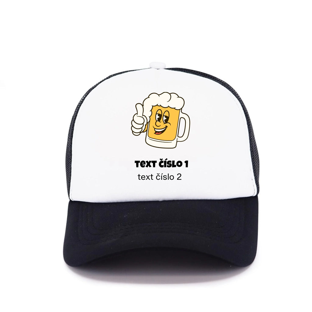KŠILTOVKA s motivem PIVO (výběr z 10+ obrázků, možnost doplnit vlastní texty)