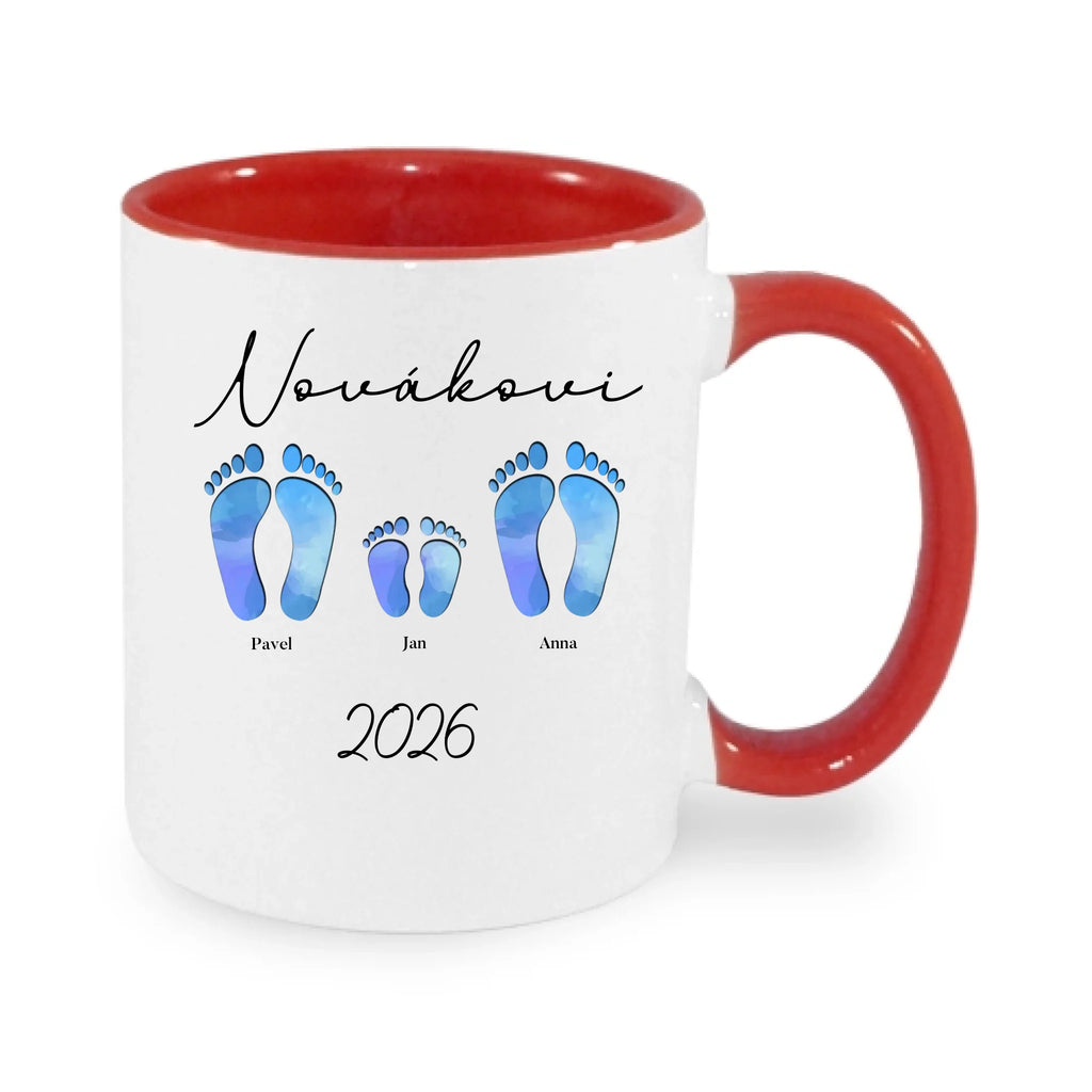 NAŠE STOPY hrníček