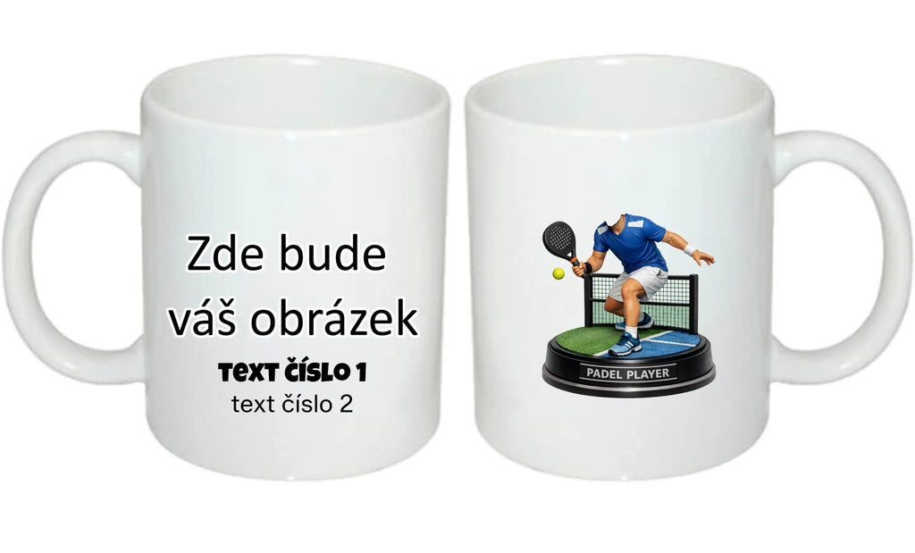 padel HLAVA hrníček