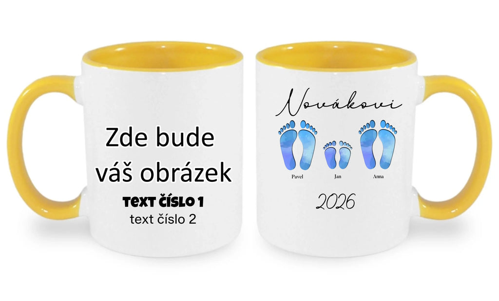 NAŠE STOPY hrníček