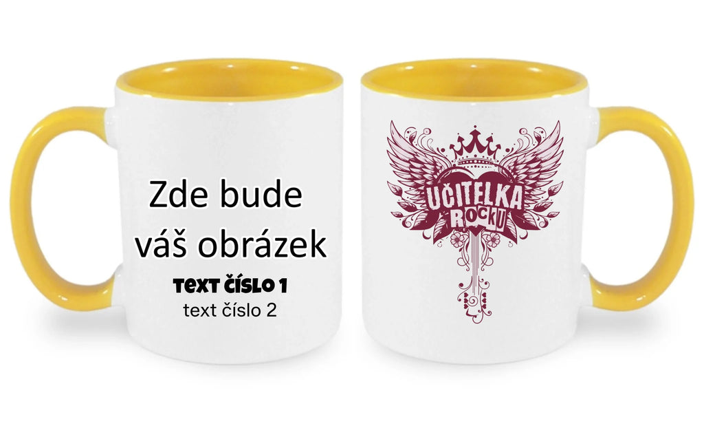 UČITELKA (17+ motivů) MOŽNOST OBOUSTRANNĚHO POTISKU hrníček