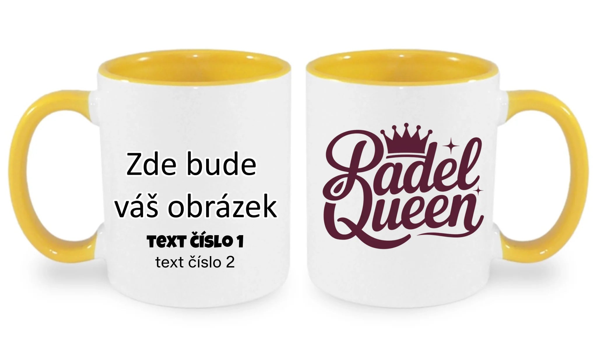 MOTIVY PRO DÁMY PADEL (výběr z 10+ motivů) hrníček