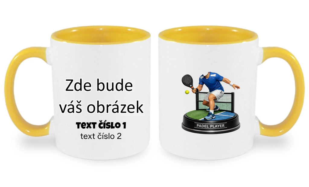 padel HLAVA hrníček
