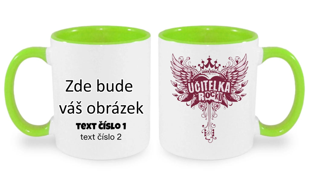 UČITELKA (17+ motivů) MOŽNOST OBOUSTRANNĚHO POTISKU hrníček