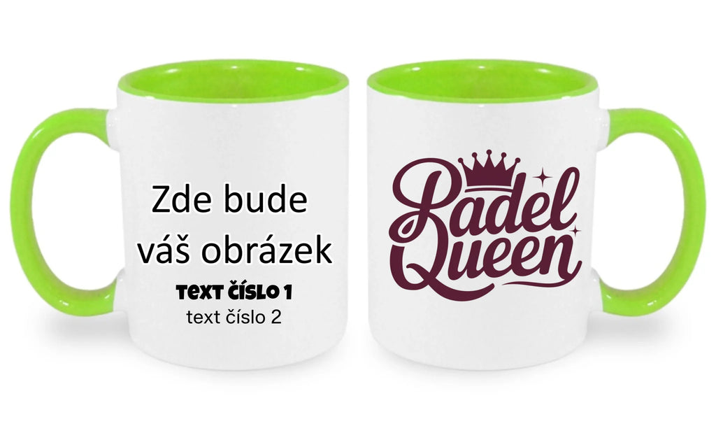 MOTIVY PRO DÁMY PADEL (výběr z 10+ motivů) hrníček