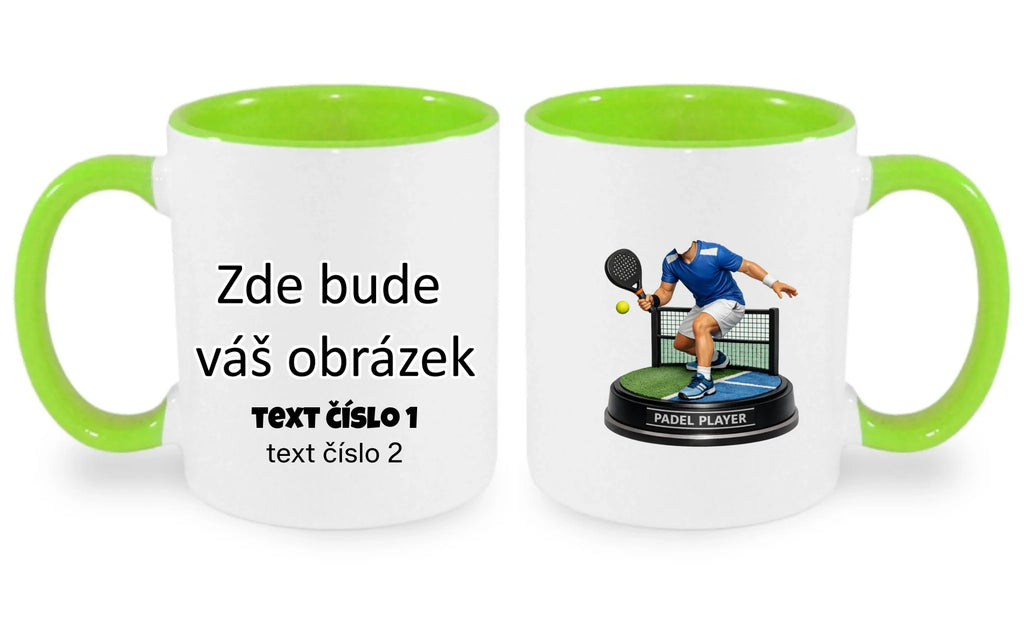 padel HLAVA hrníček