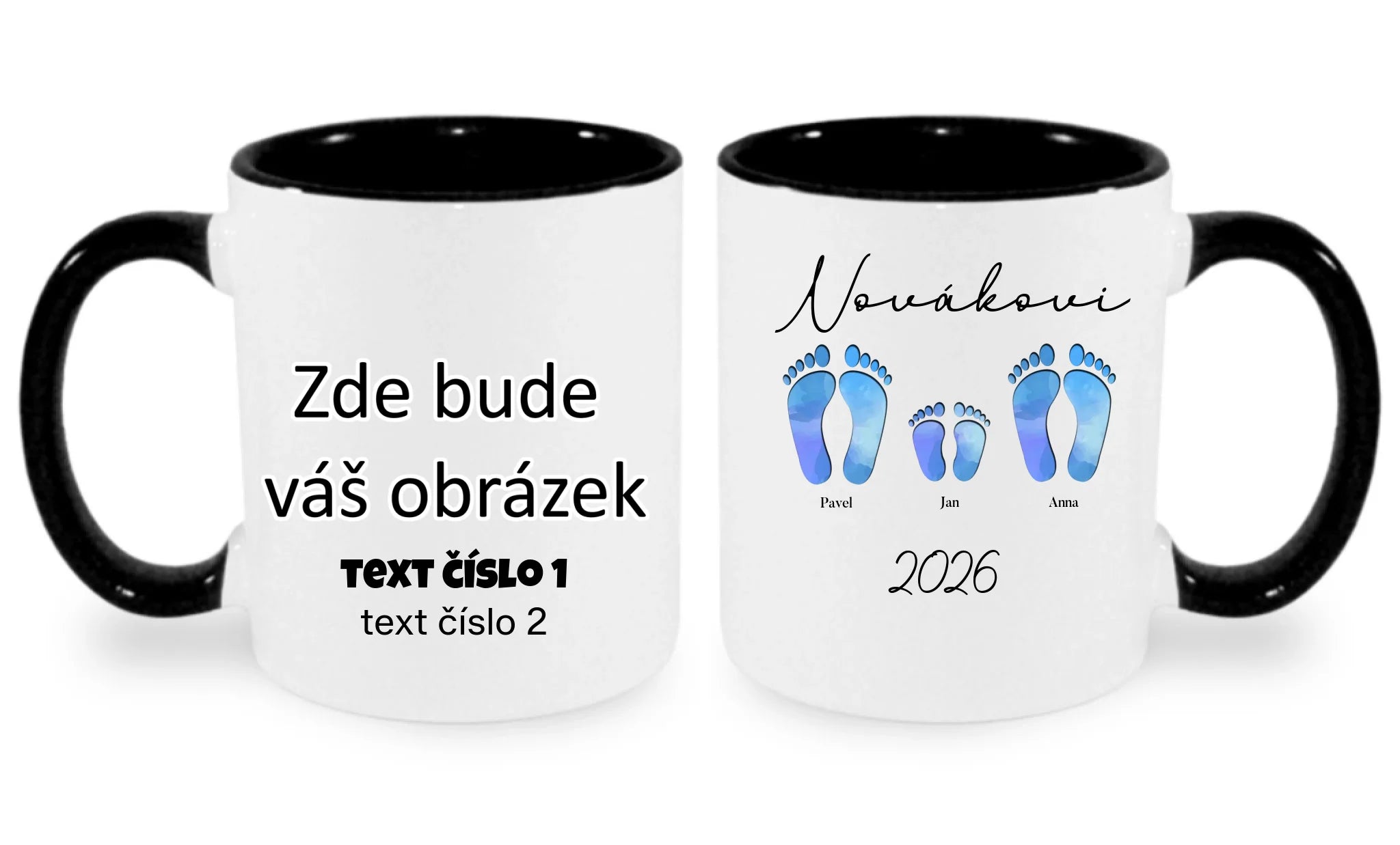 NAŠE STOPY hrníček