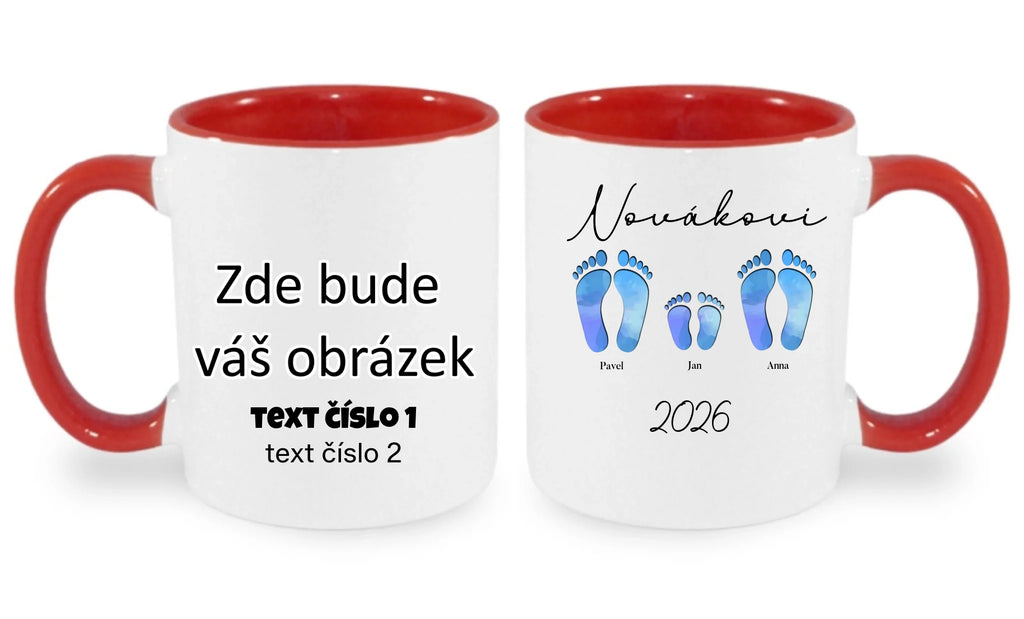 NAŠE STOPY hrníček