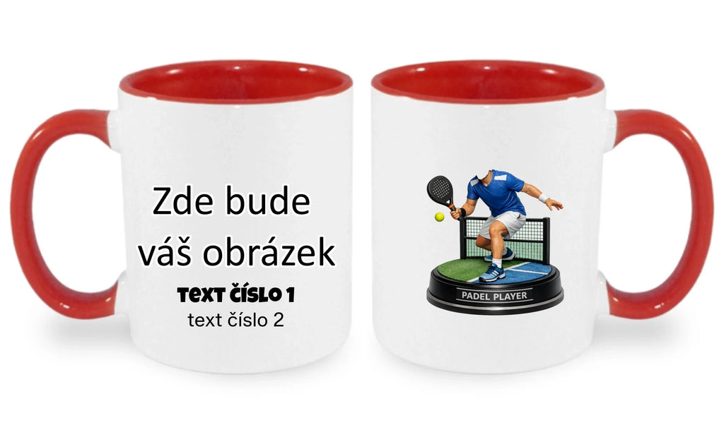 padel HLAVA hrníček