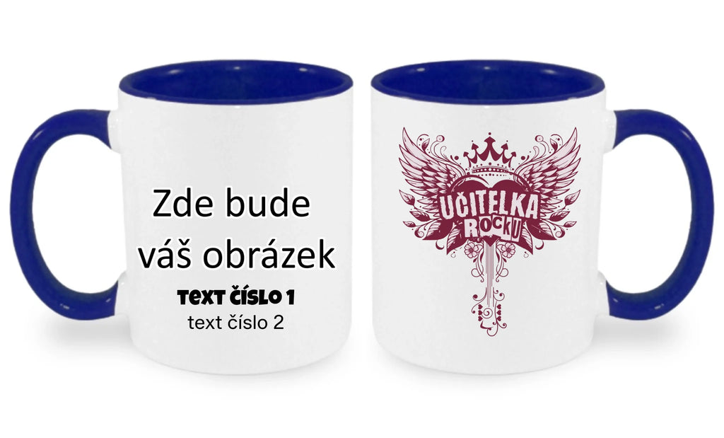 UČITELKA (17+ motivů) MOŽNOST OBOUSTRANNĚHO POTISKU hrníček