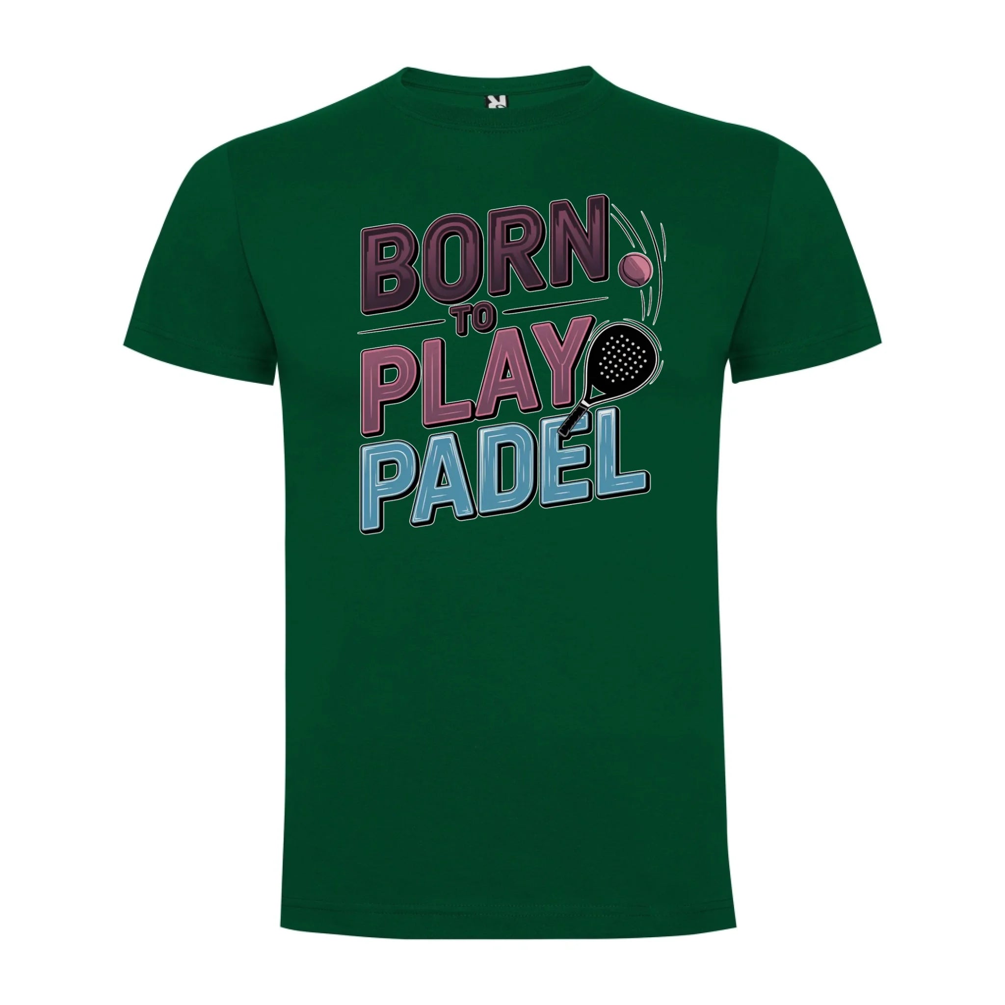 PRO HRÁČE PADELU (výběr z 18+ motivů) chlapecké tričko potisk jen dopředu chlapecké DOGO Tmavě zelená