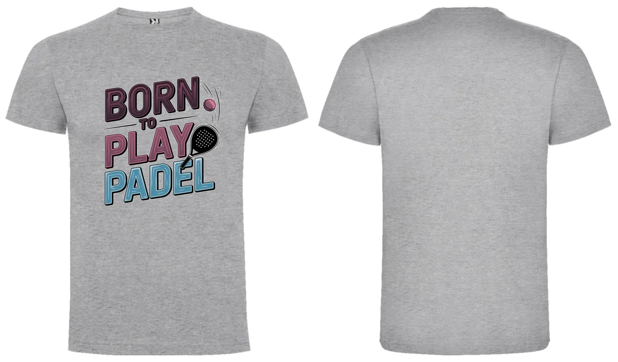 PRO HRÁČE PADELU (výběr z 18+ motivů) chlapecké tričko oboustranný potisk chlapecké DOGO Melír