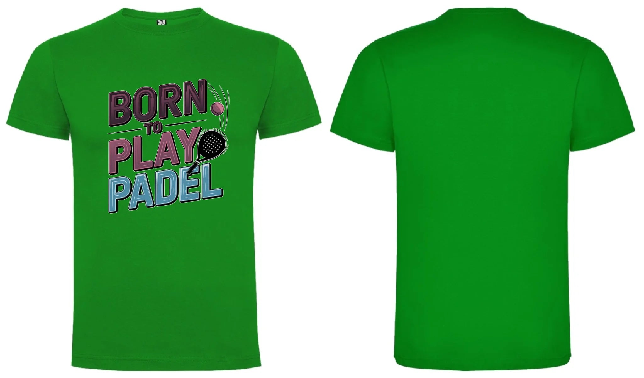 PRO HRÁČE PADELU (výběr z 18+ motivů) chlapecké tričko oboustranný potisk chlapecké DOGO Zelená