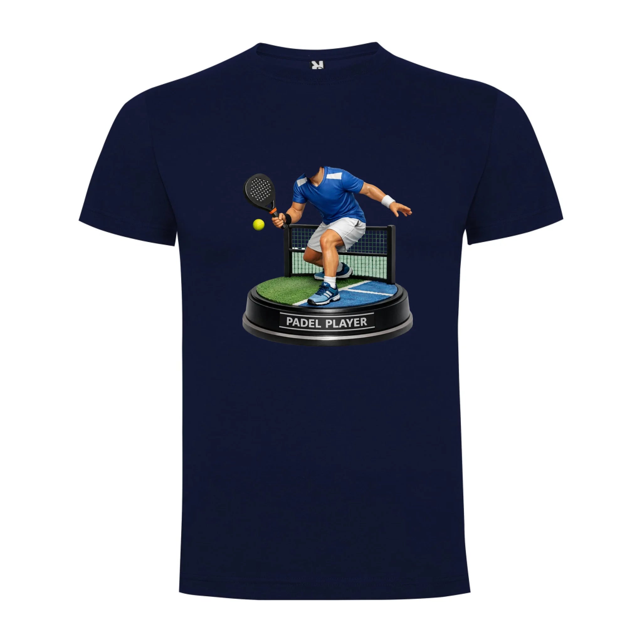padel HLAVA pánské tričko potisk jen dopředu pánské DOGO Námořnická modrá