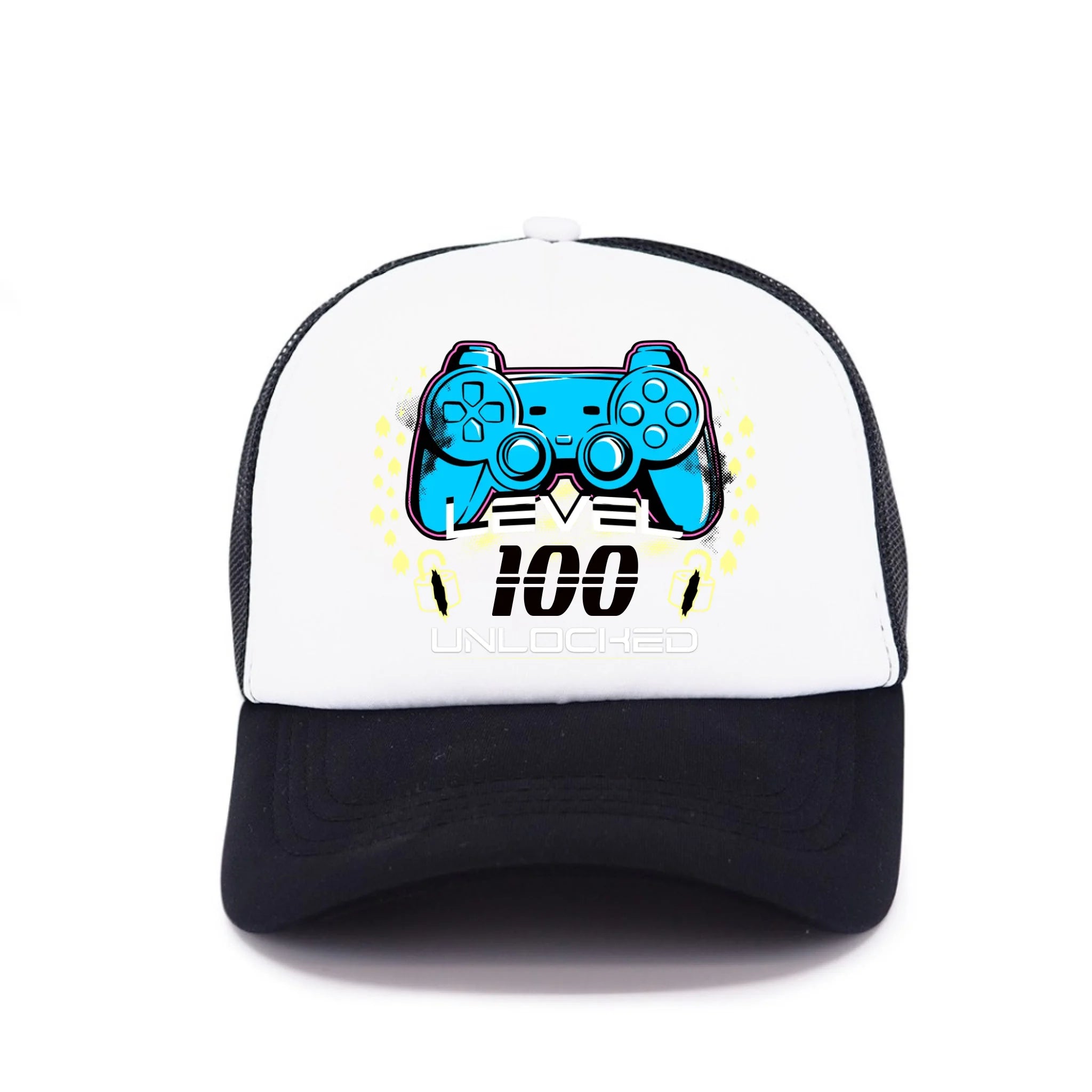 narozeniny LEVEL UNLOCKED kšiltovka Kšiltovka TRUCKER černá 58