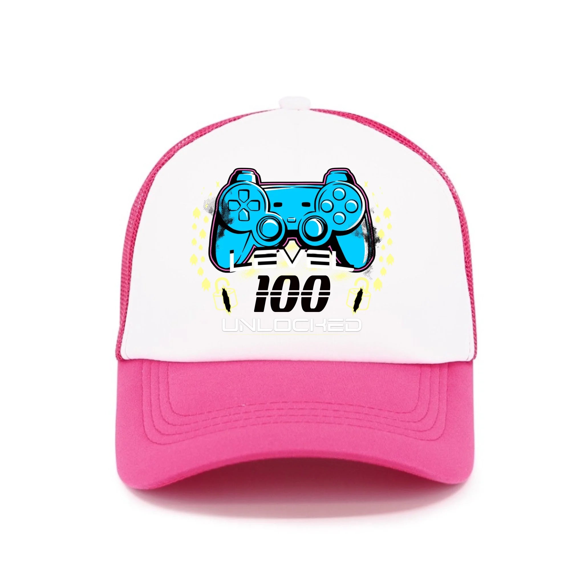 narozeniny LEVEL UNLOCKED kšiltovka Kšiltovka TRUCKER růžová 58