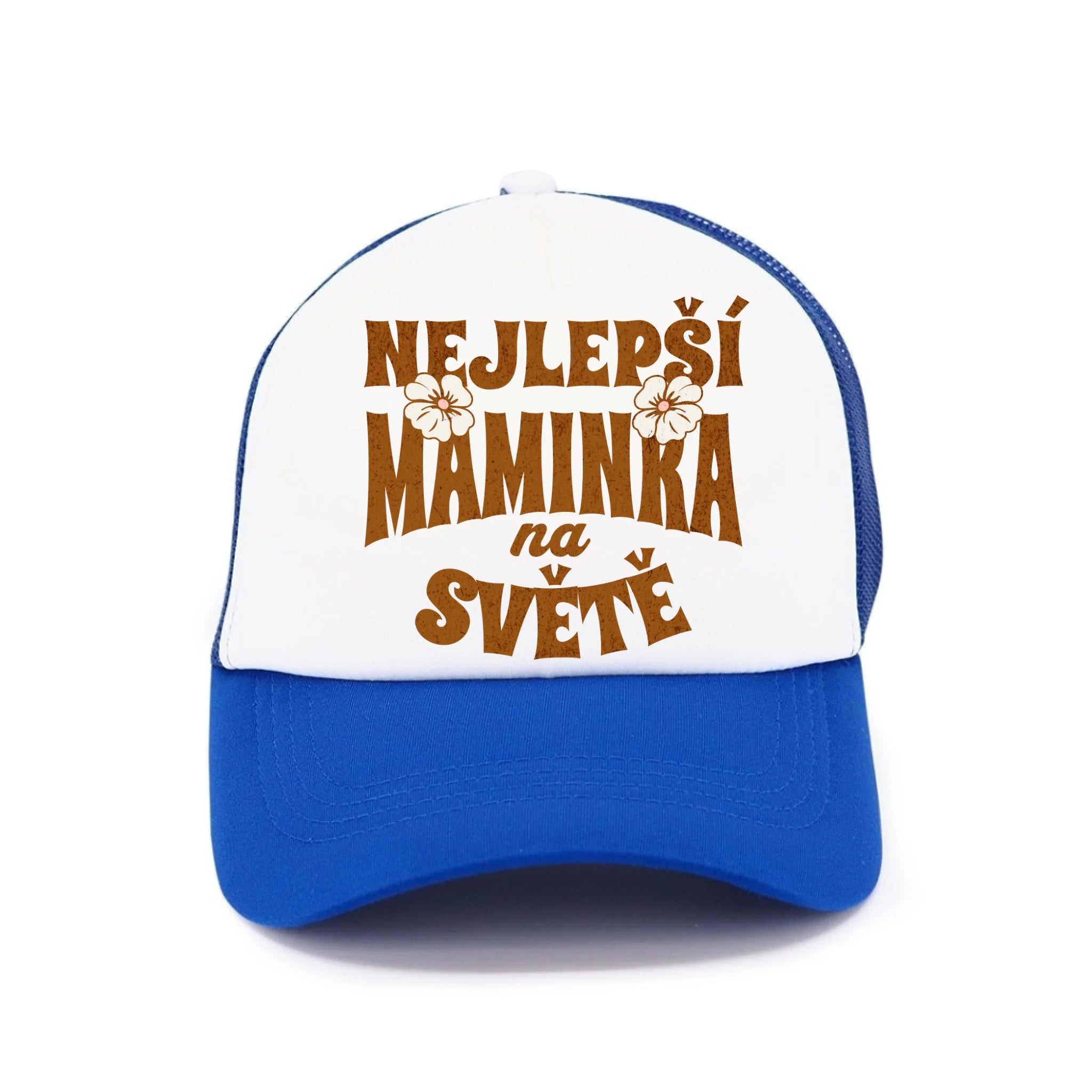 NEJ MÁMA (výběr ze 20 motivů) kšiltovka Kšiltovka TRUCKER modrá 58