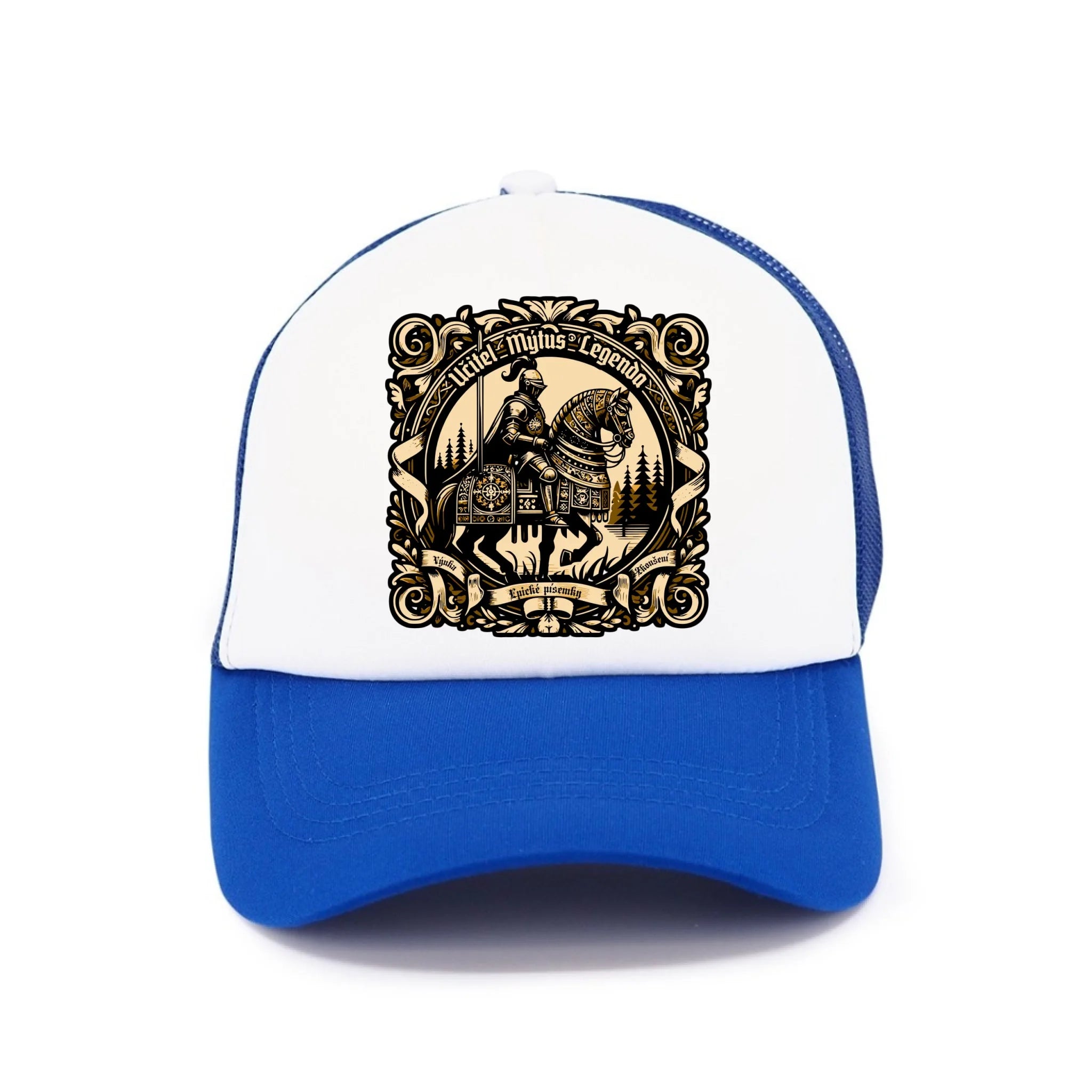 UČITEL (20+ motivů) kšiltovka Kšiltovka TRUCKER modrá 58