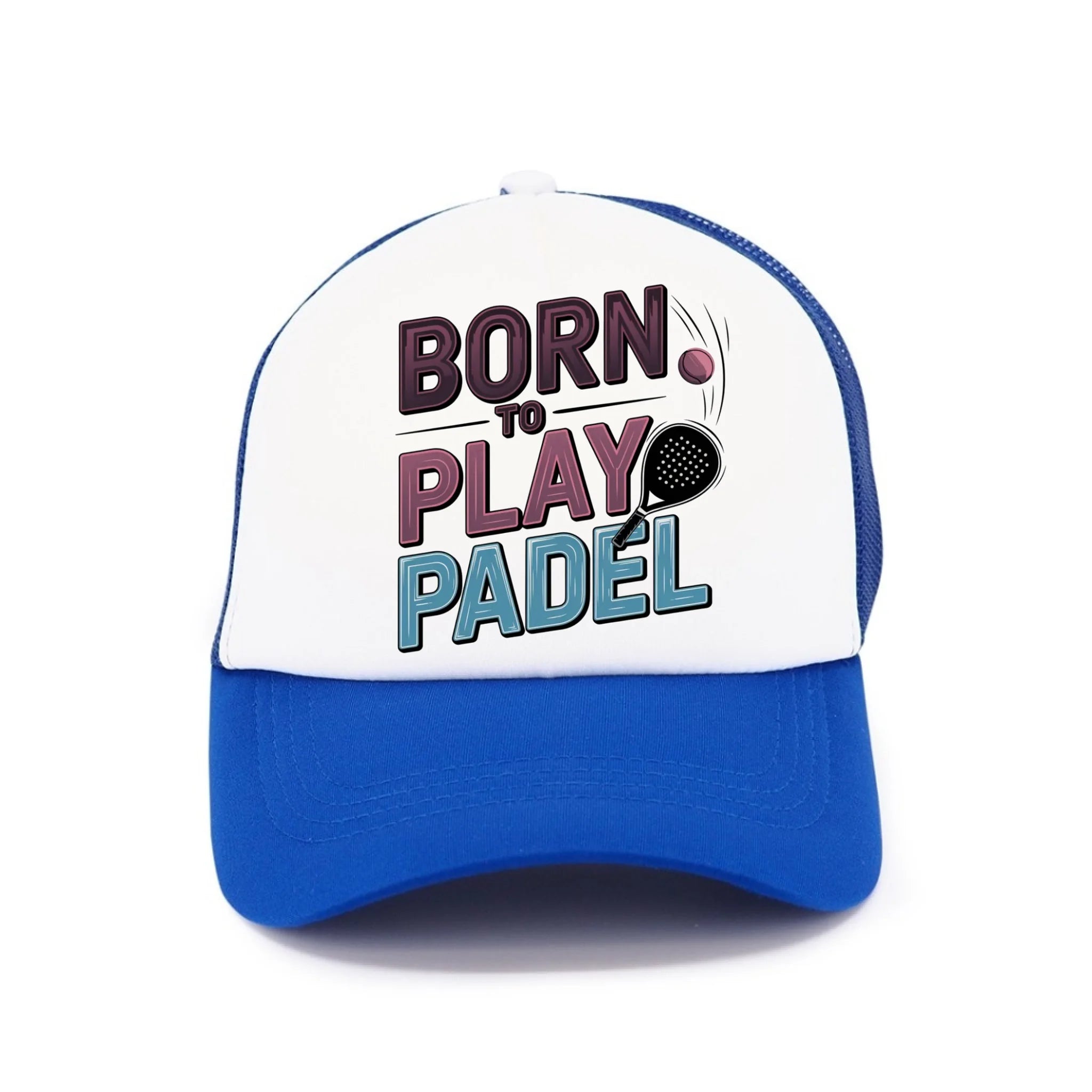 PRO HRÁČE PADELU (výběr z 18+ motivů) kšiltovka Kšiltovka TRUCKER modrá 58