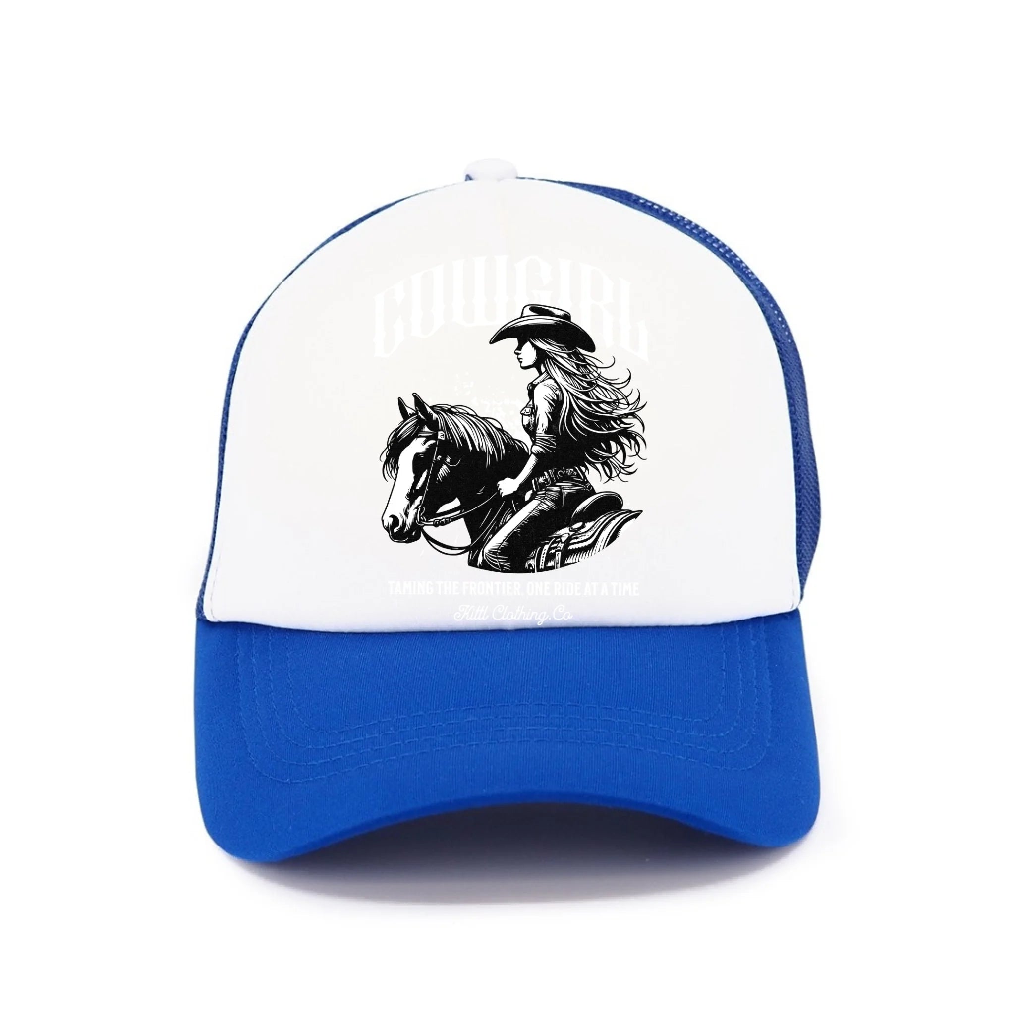 COWGIRL (výběr z 5 motivů) kšiltovka Kšiltovka TRUCKER modrá 58