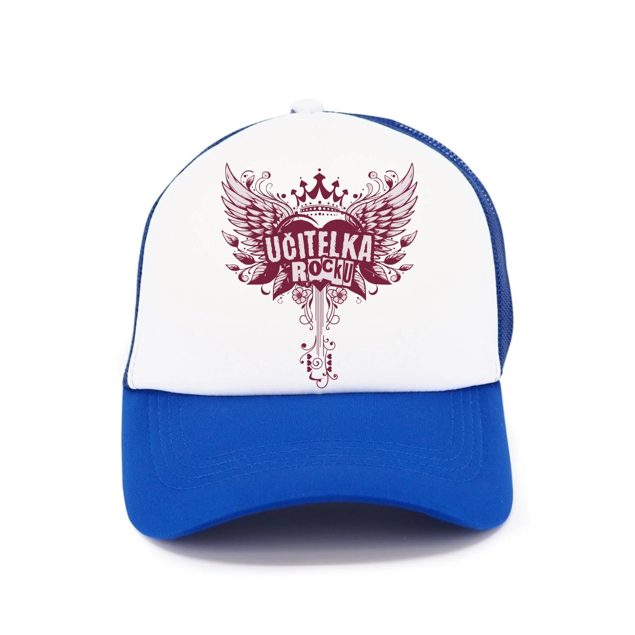 UČITELKA (17+ motivů) kšiltovka Kšiltovka TRUCKER modrá 58