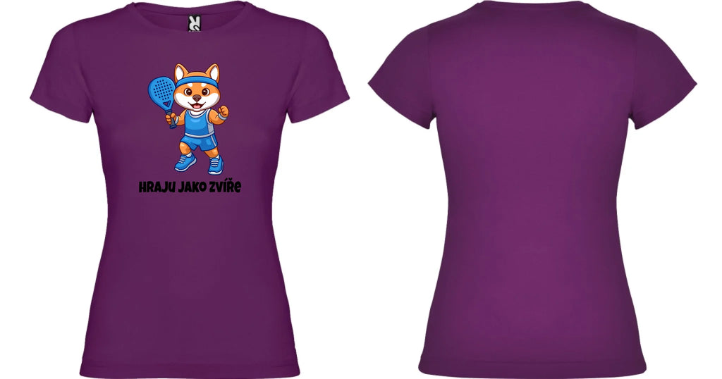HRAJU JAKO ZVÍŘE (výběr ze 3 motivů) dívčí tričko