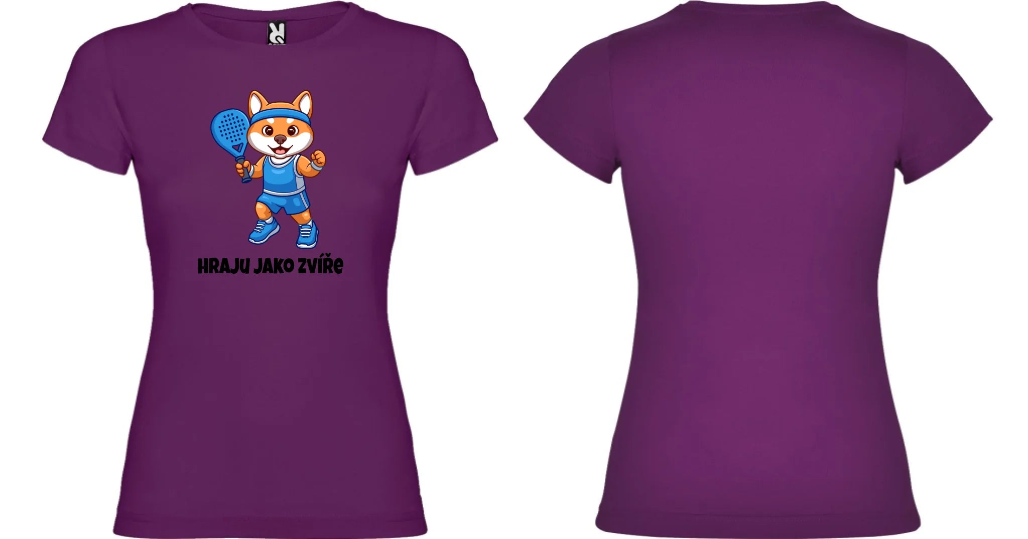 HRAJU JAKO ZVÍŘE (výběr ze 3 motivů) dívčí tričko