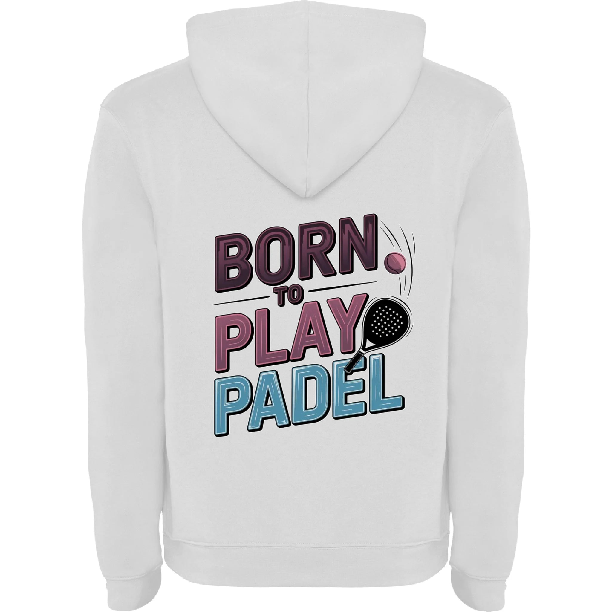 PRO HRÁČE PADELU (výběr z 18+ motivů) pánská mikina s kapucí