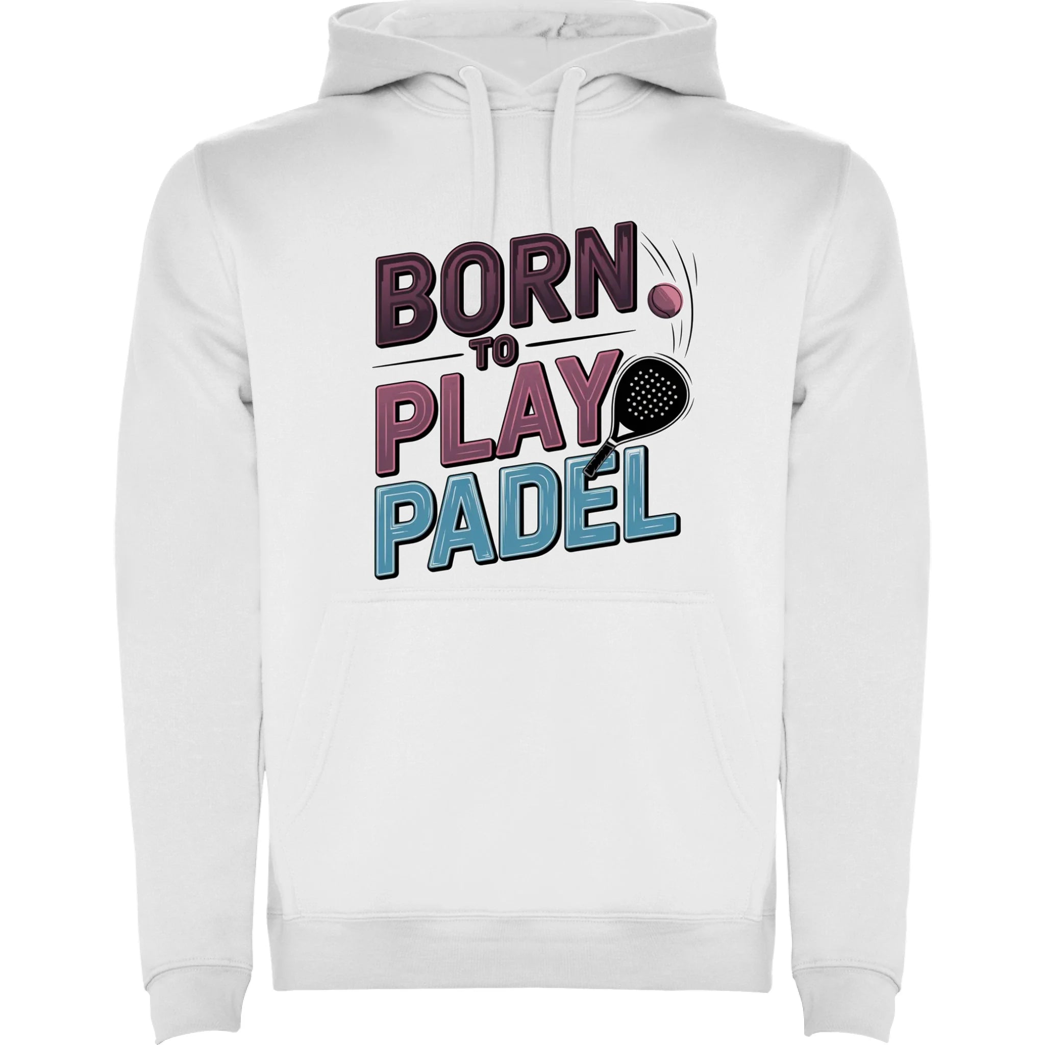 PRO HRÁČE PADELU (výběr z 18+ motivů) pánská mikina s kapucí