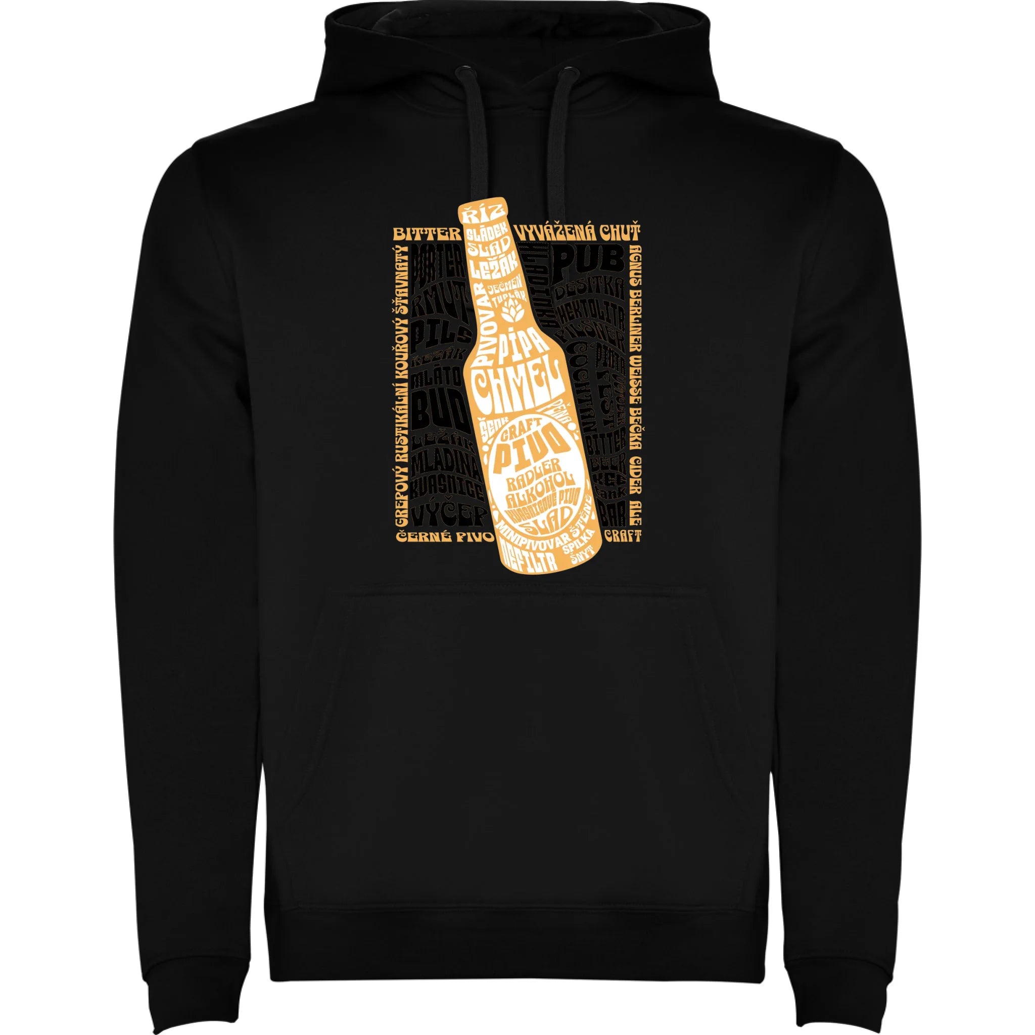PIVO pánská mikina s kapucí (5+ motivů)