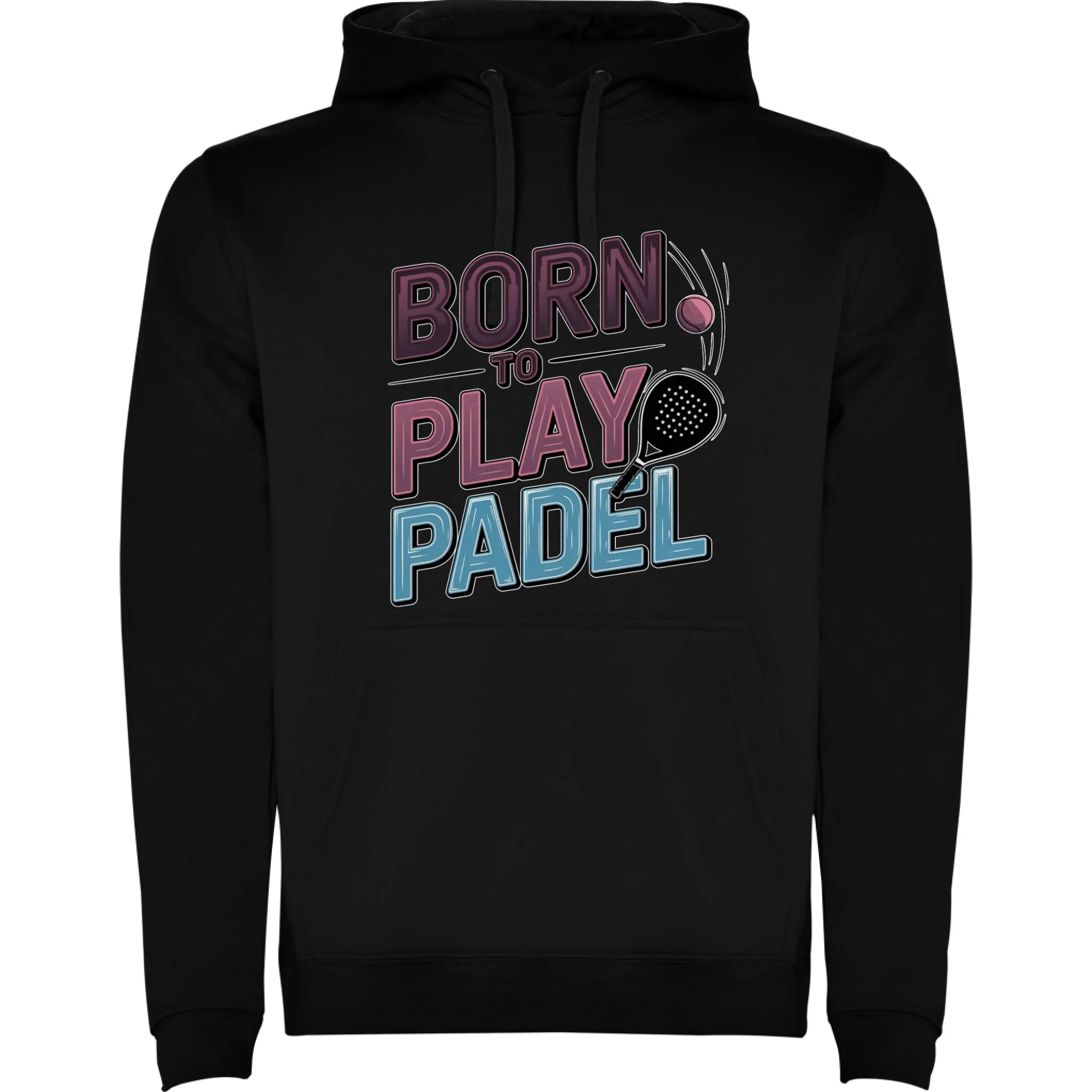 PRO HRÁČE PADELU (výběr z 18+ motivů) pánská mikina s kapucí