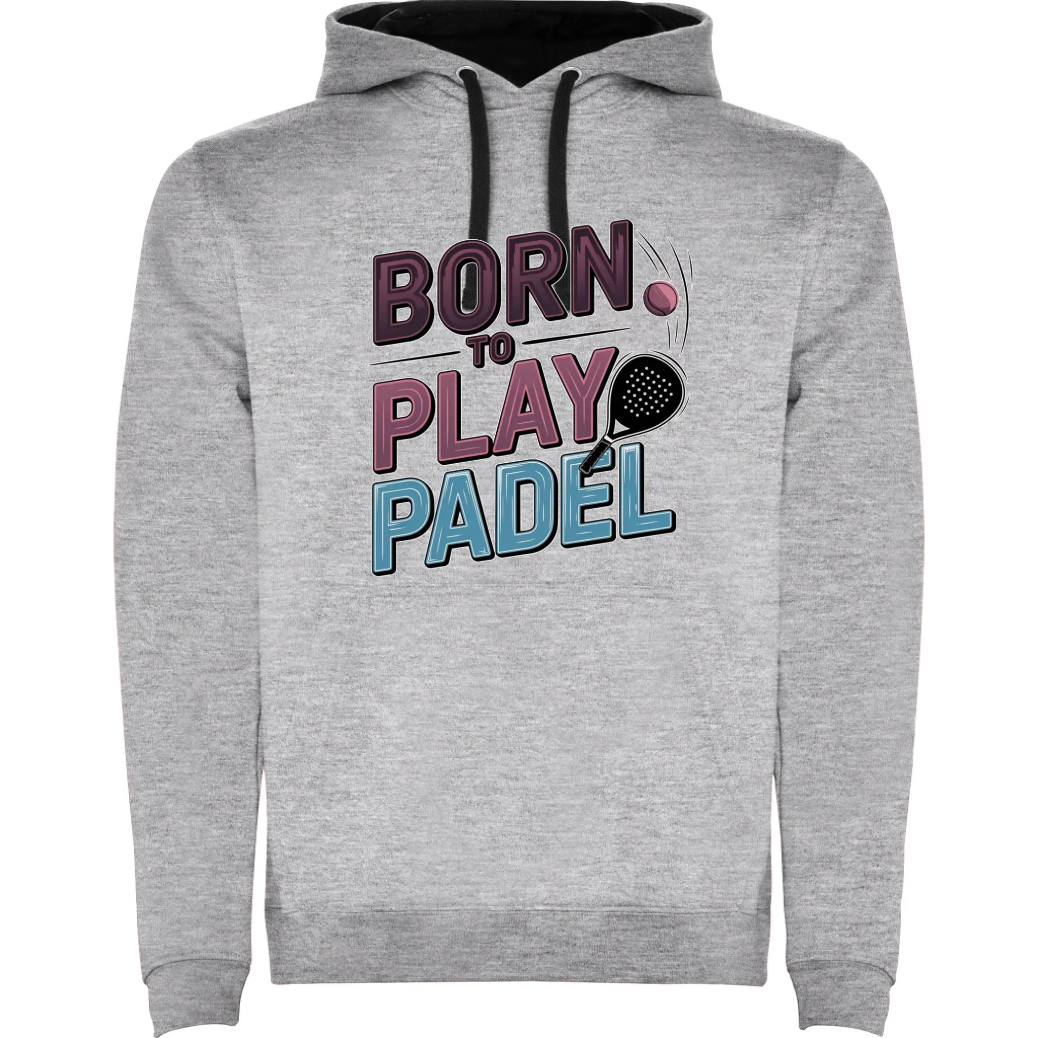 PRO HRÁČE PADELU (výběr z 18+ motivů) pánská mikina s kapucí