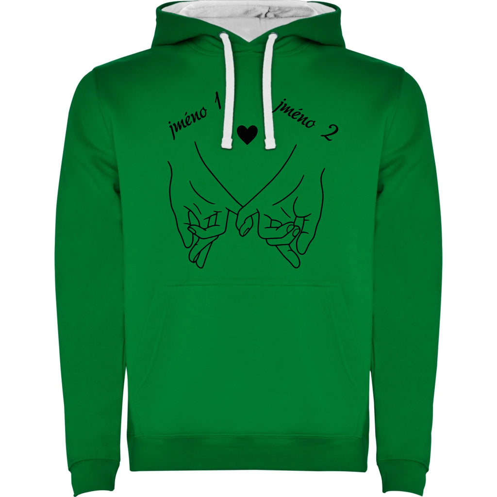 sytě zelenábílá