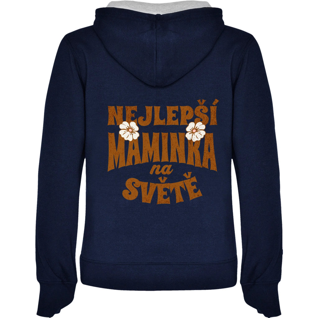 NEJ MÁMA (výběr ze 20 motivů) mikina s kapucí dámská