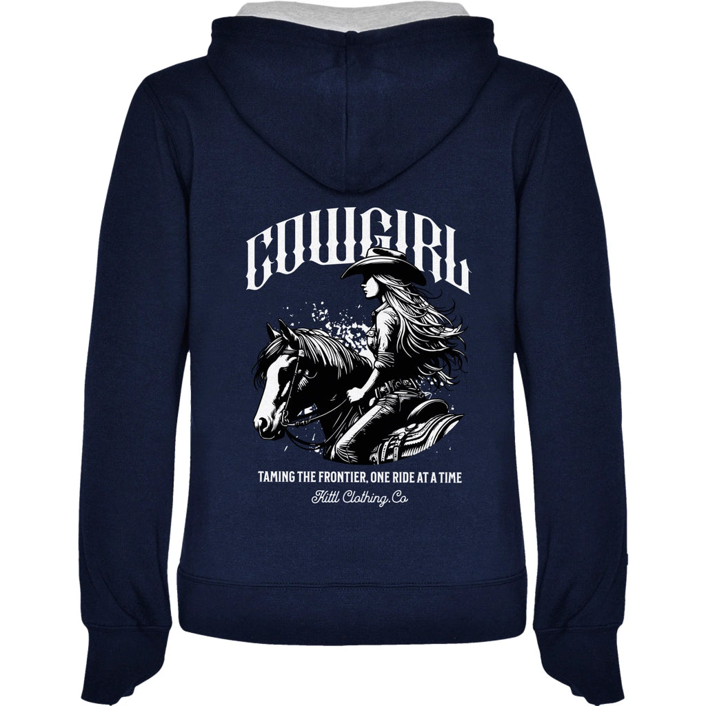 COWGIRL (výběr z 5 motivů) dámská mikina s kapucí