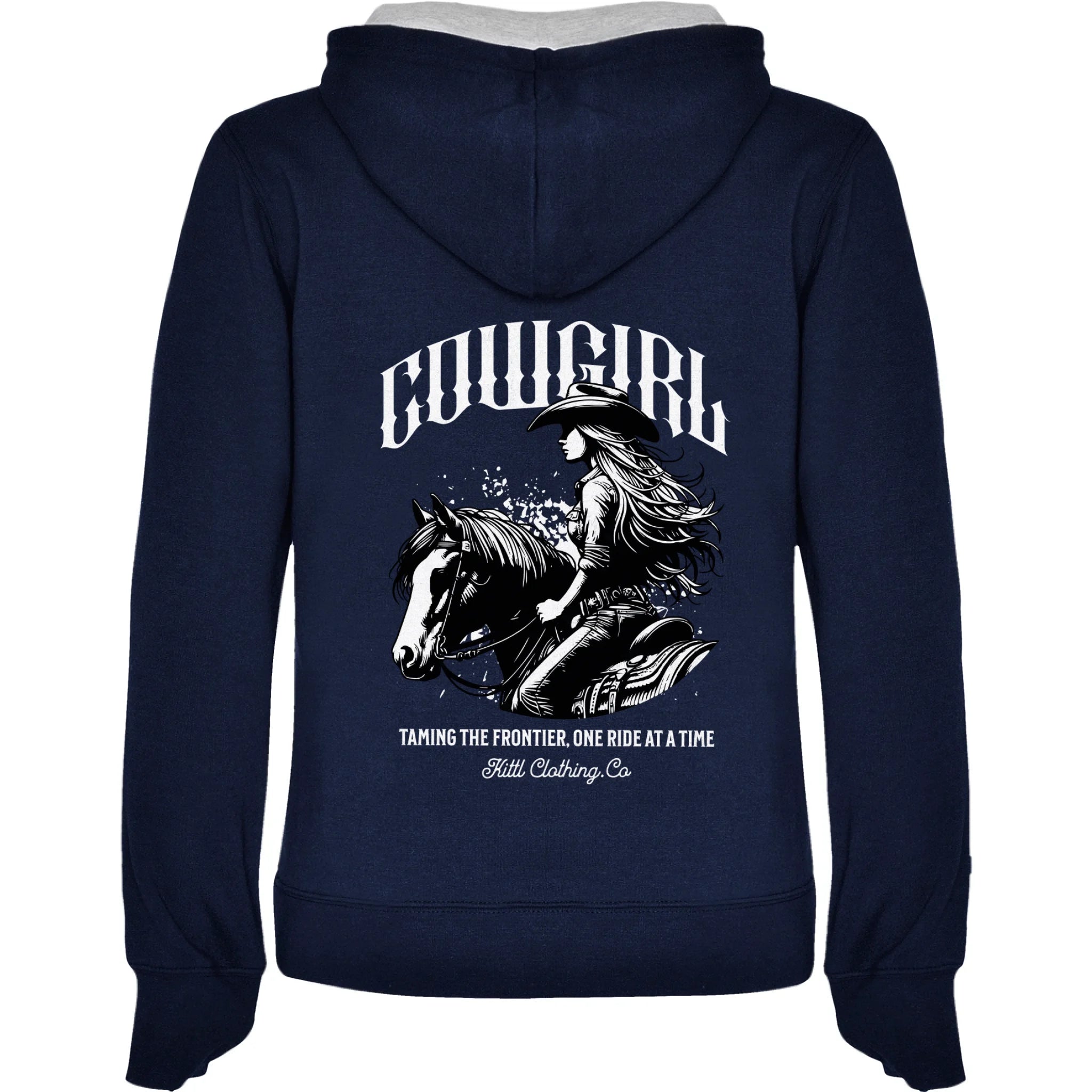 COWGIRL (výběr z 5 motivů) dámská mikina s kapucí