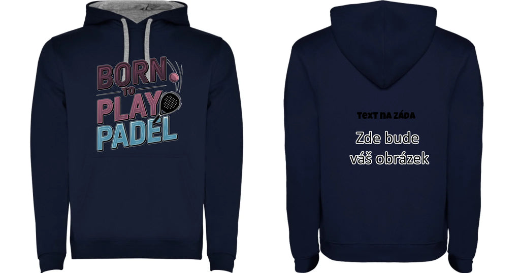 PRO HRÁČE PADELU (výběr z 18+ motivů) dětská mikina s kapucí
